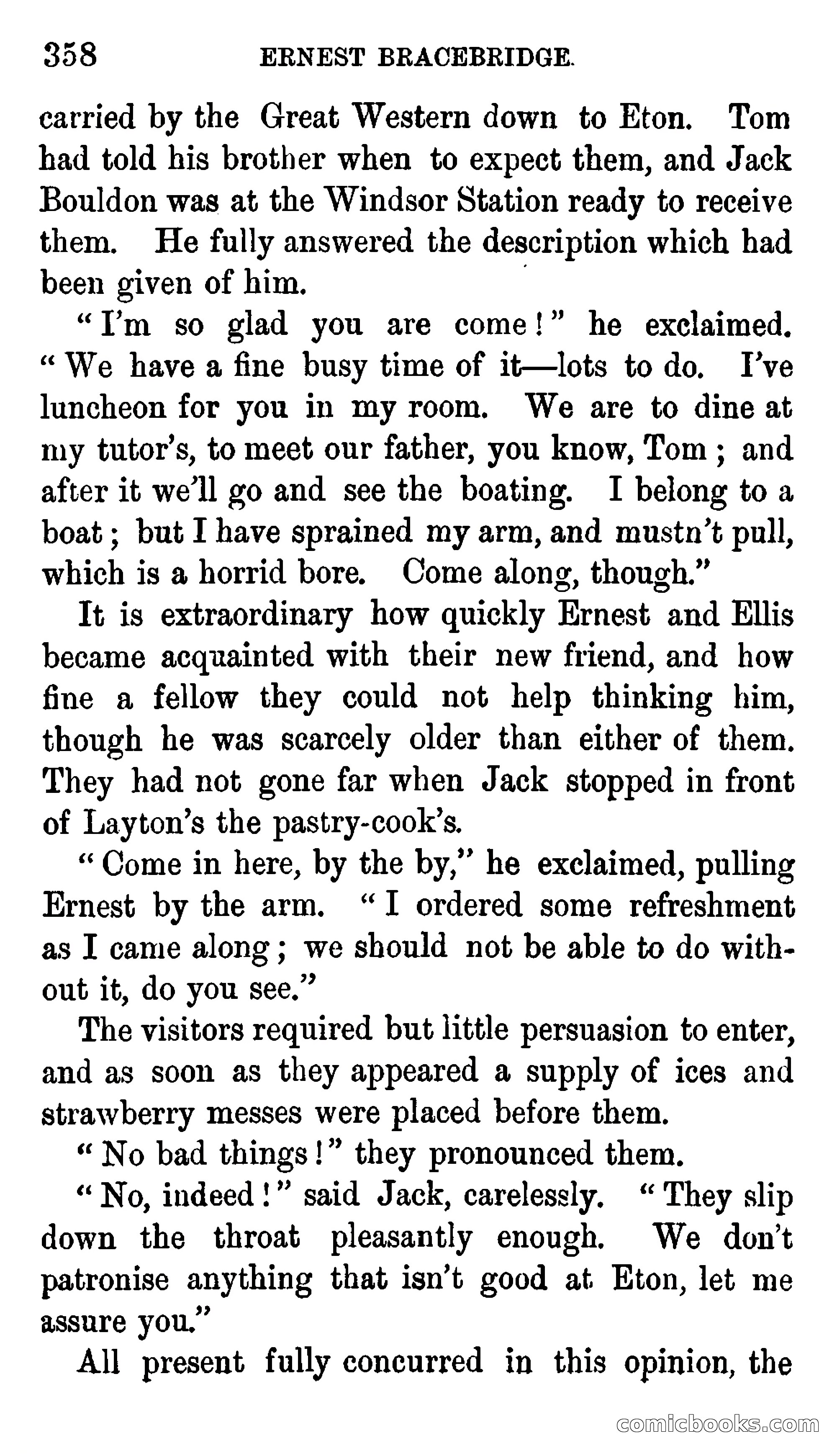 Ernest Bracebridge; or, Schoolboy Days — page 356 of 382