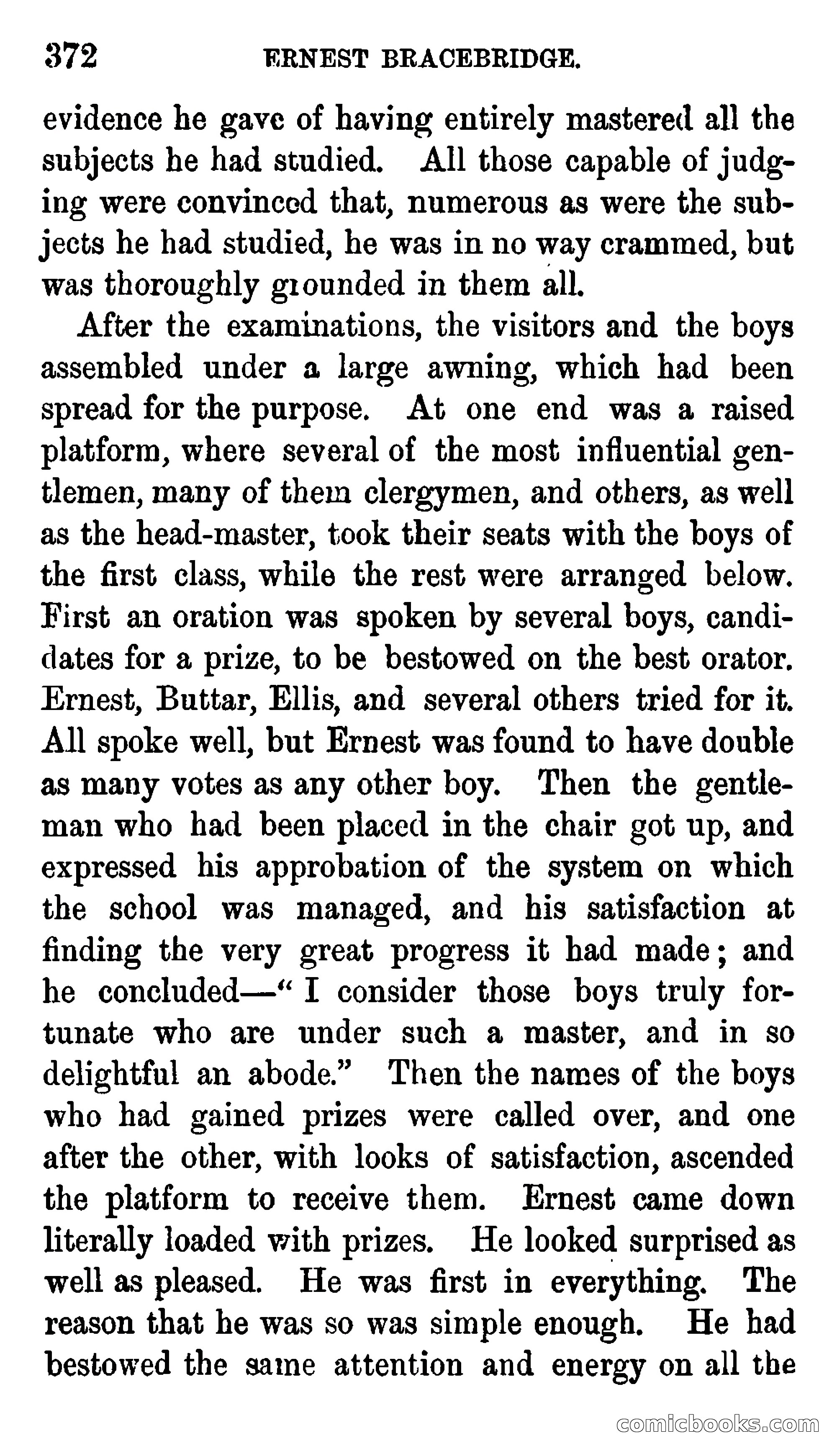Ernest Bracebridge; or, Schoolboy Days — page 370 of 382