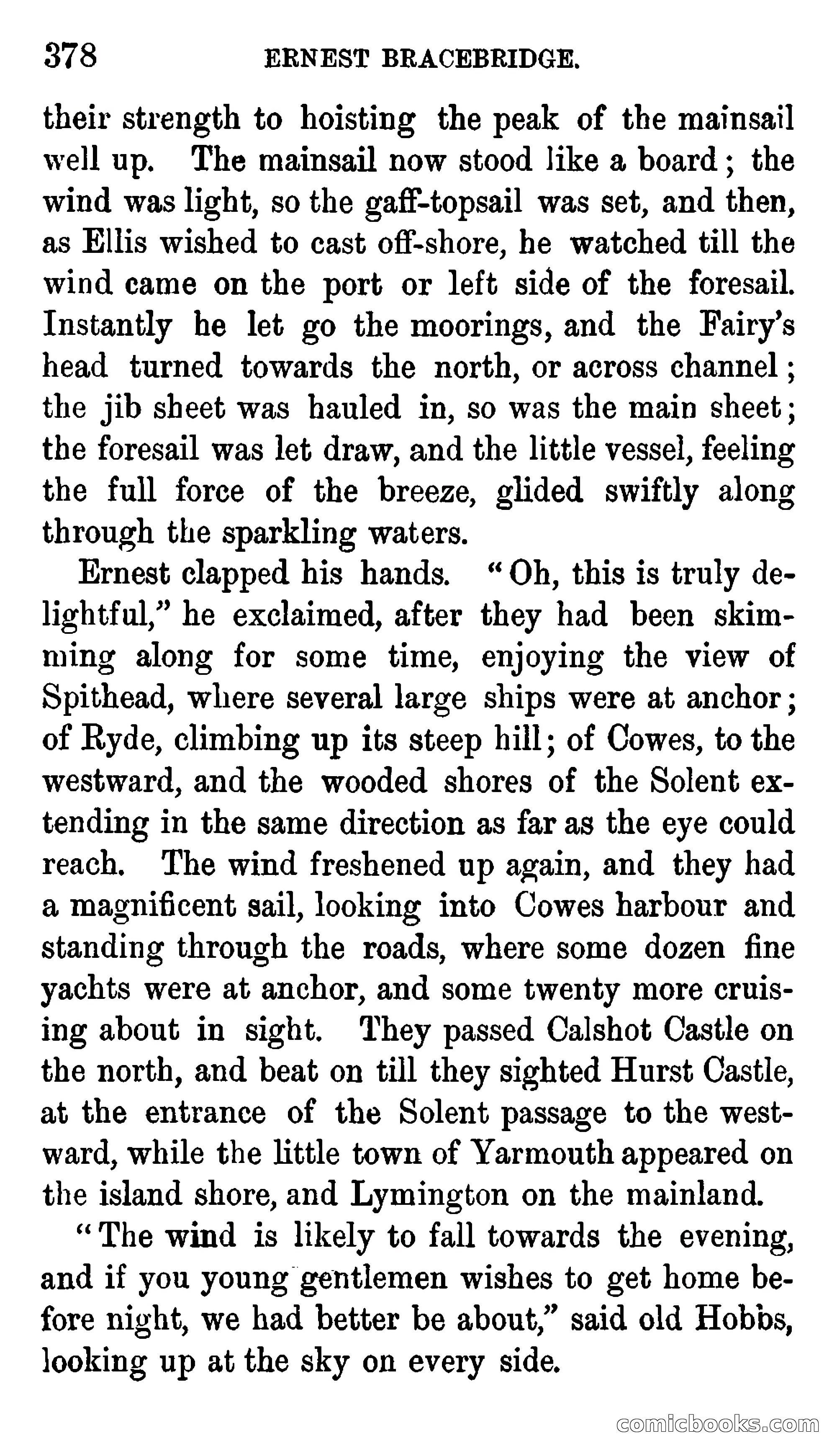 Ernest Bracebridge; or, Schoolboy Days — page 376 of 382