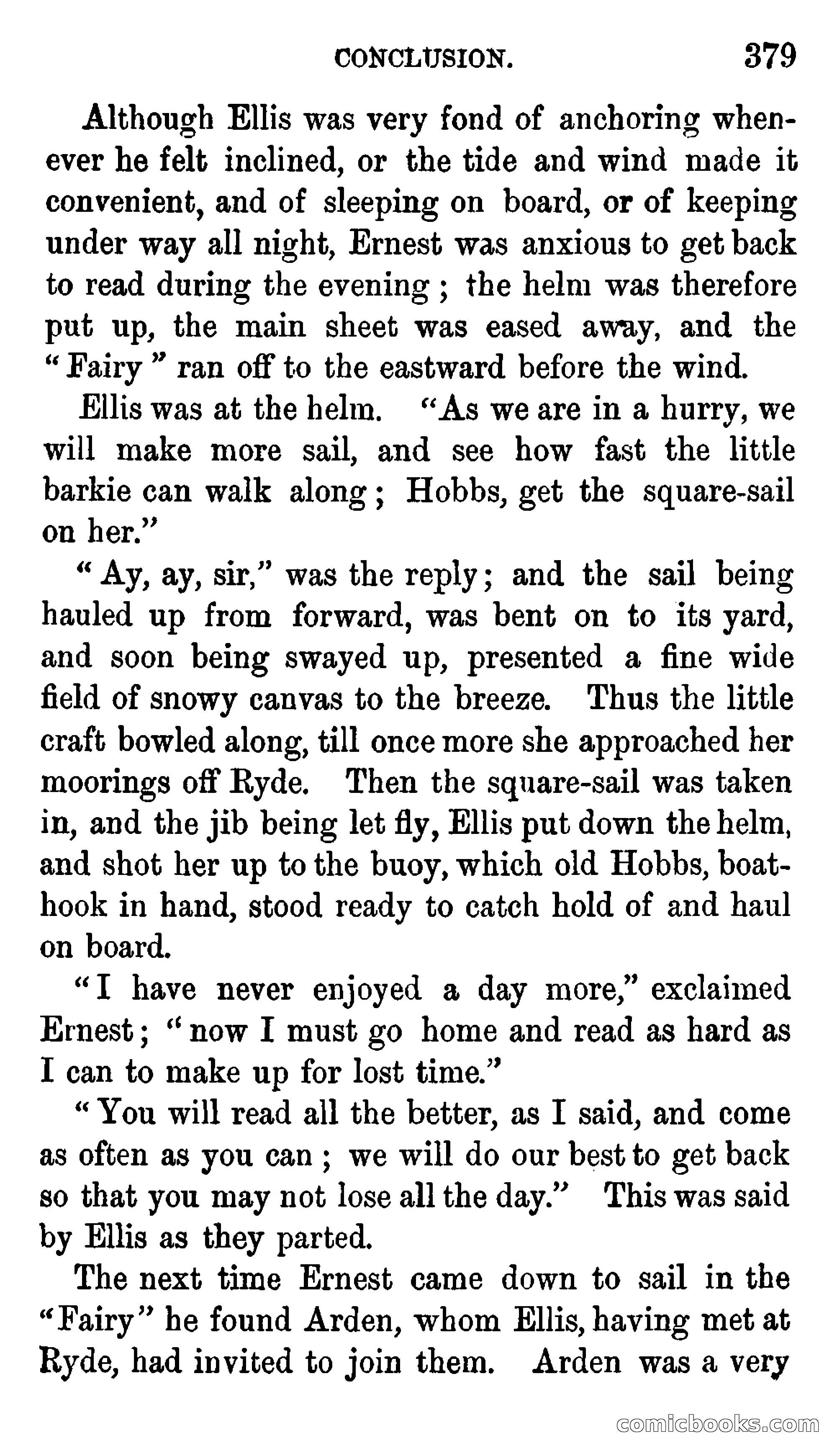 Ernest Bracebridge; or, Schoolboy Days — page 377 of 382