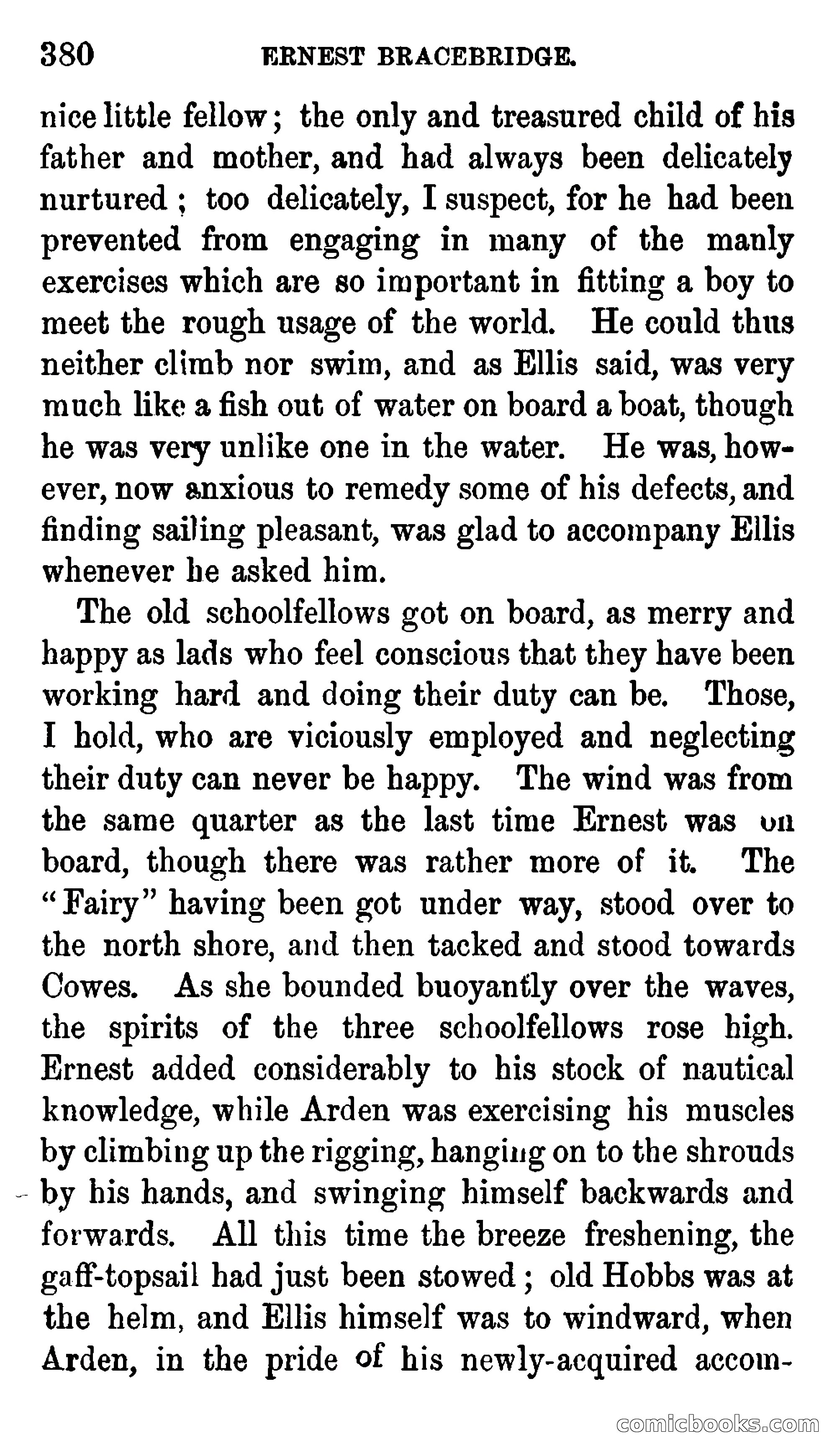 Ernest Bracebridge; or, Schoolboy Days — page 378 of 382