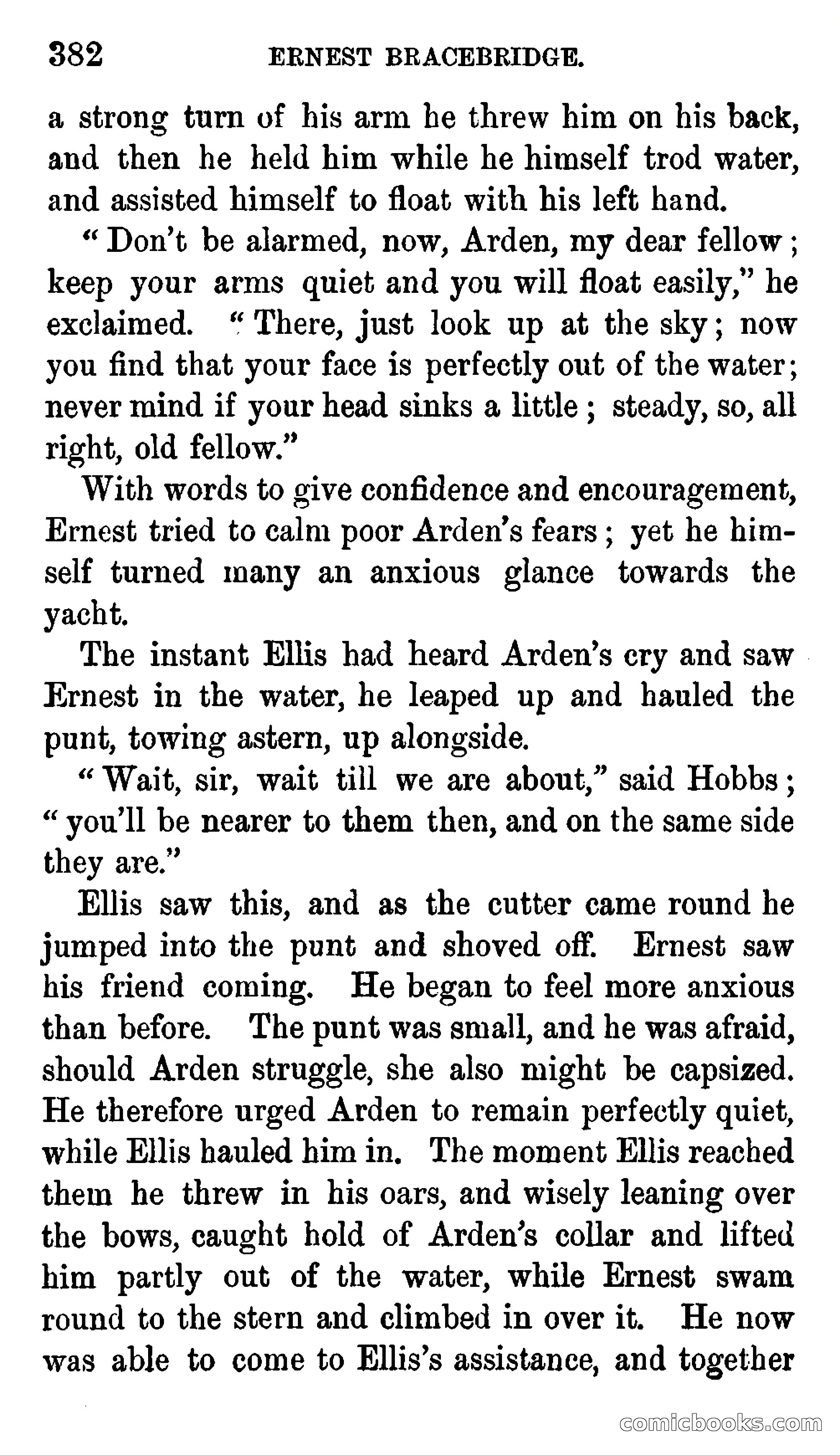 Ernest Bracebridge; or, Schoolboy Days — page 380 of 382