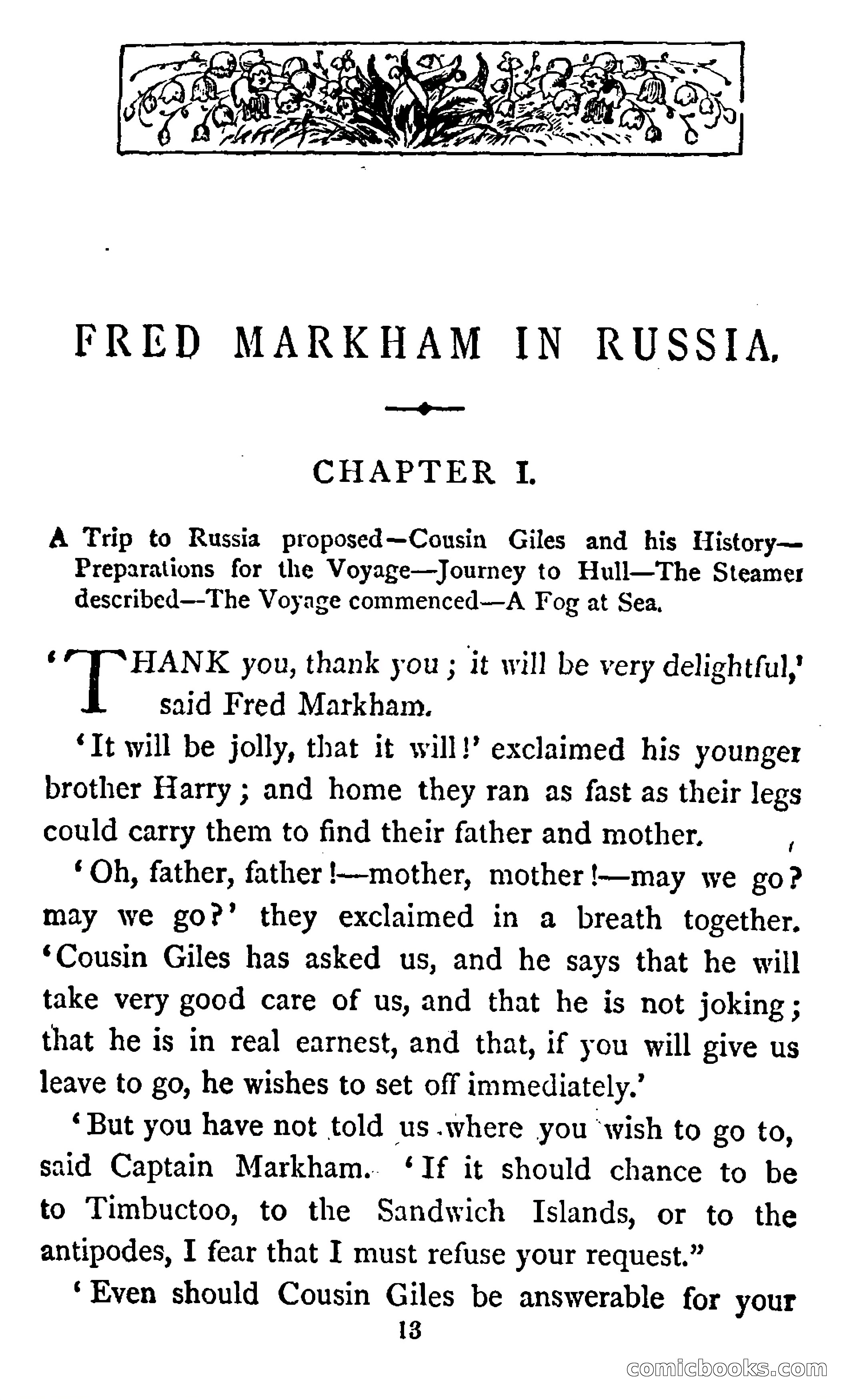 Fred Markham in Russia; or, The Boy Travellers in the Land of the Czar — page 17 of 324