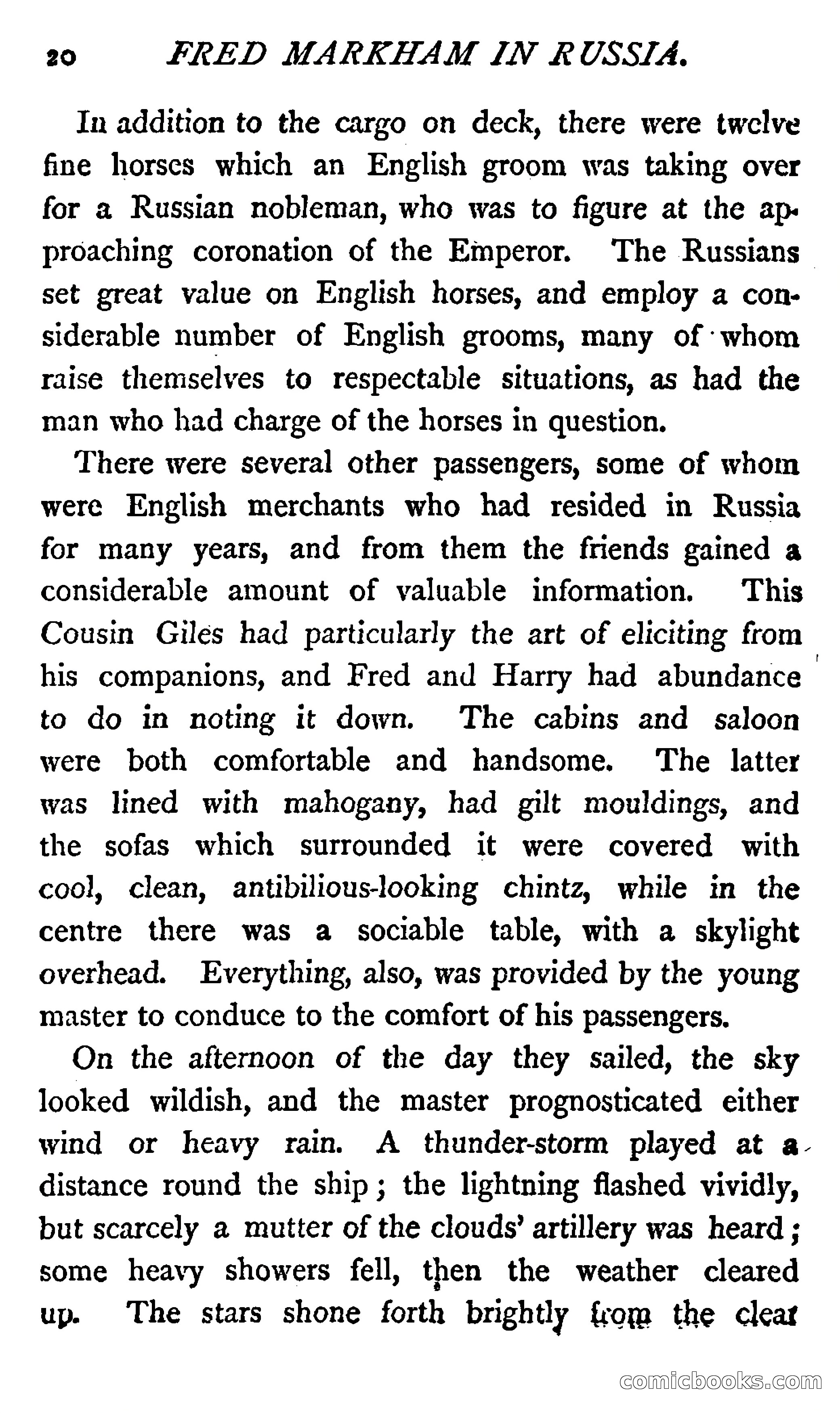 Fred Markham in Russia; or, The Boy Travellers in the Land of the Czar — page 24 of 324