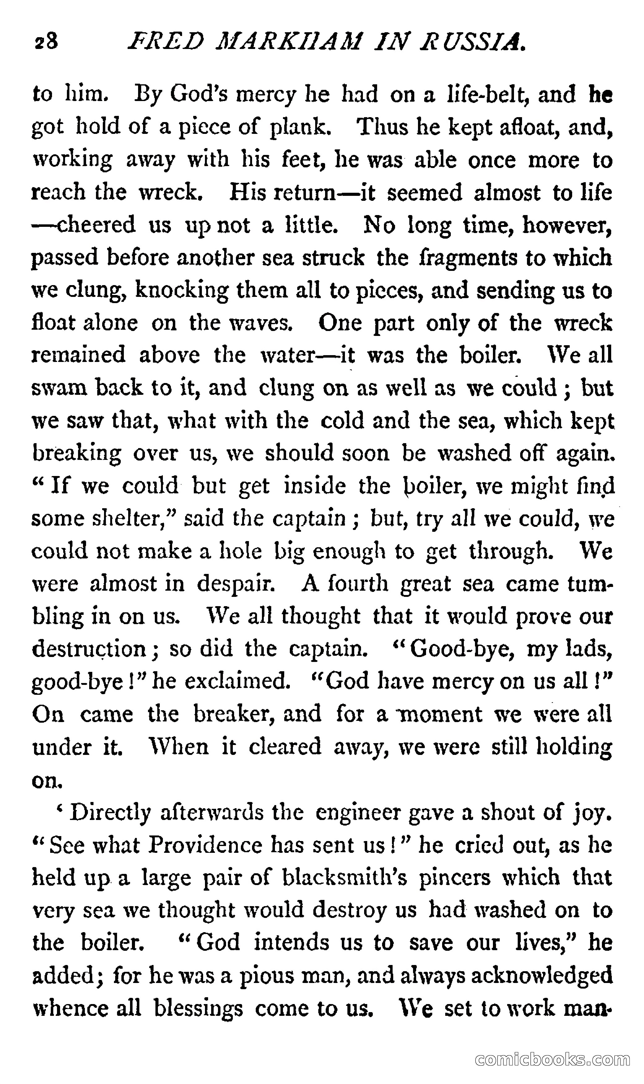 Fred Markham in Russia; or, The Boy Travellers in the Land of the Czar — page 32 of 324