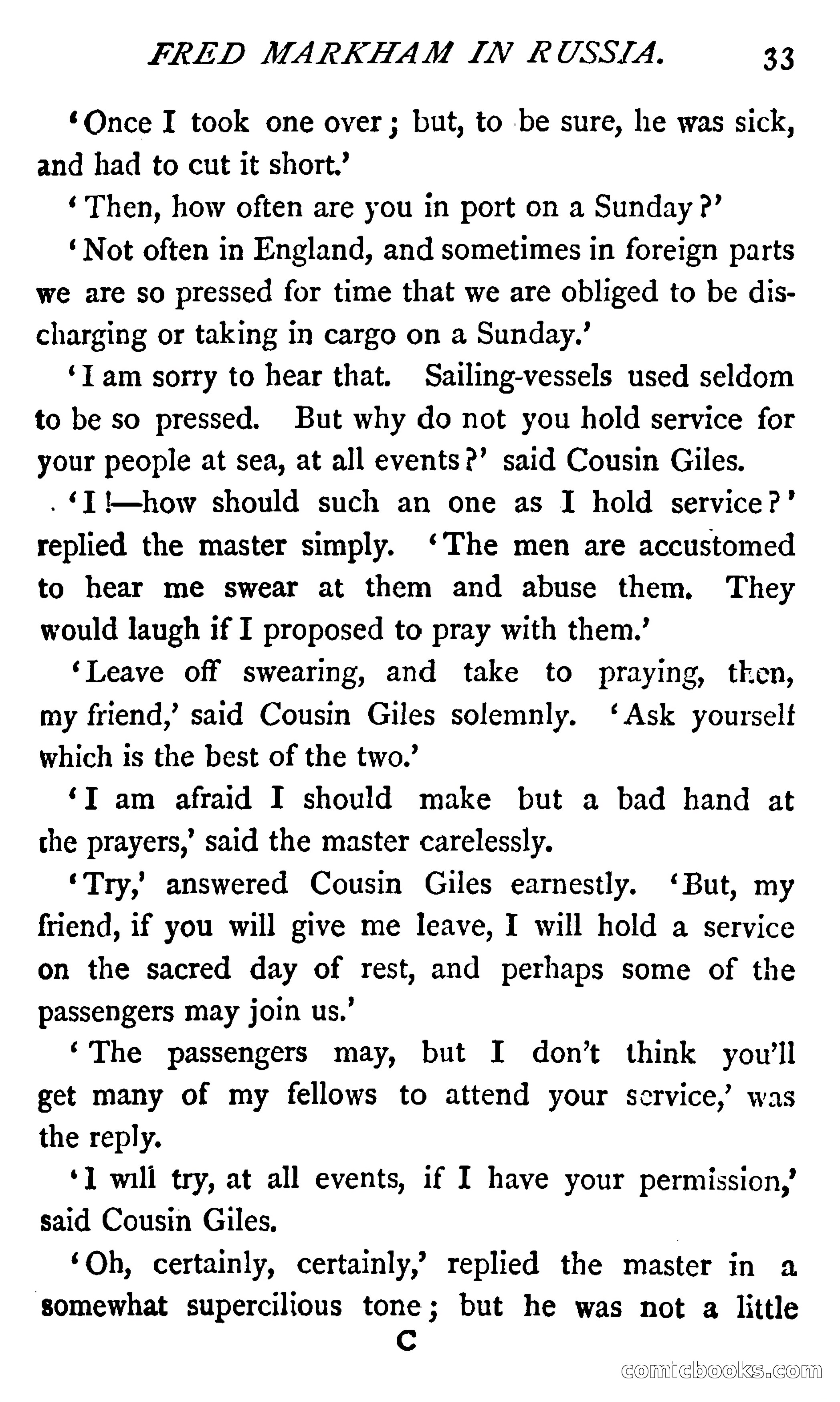 Fred Markham in Russia; or, The Boy Travellers in the Land of the Czar — page 37 of 324