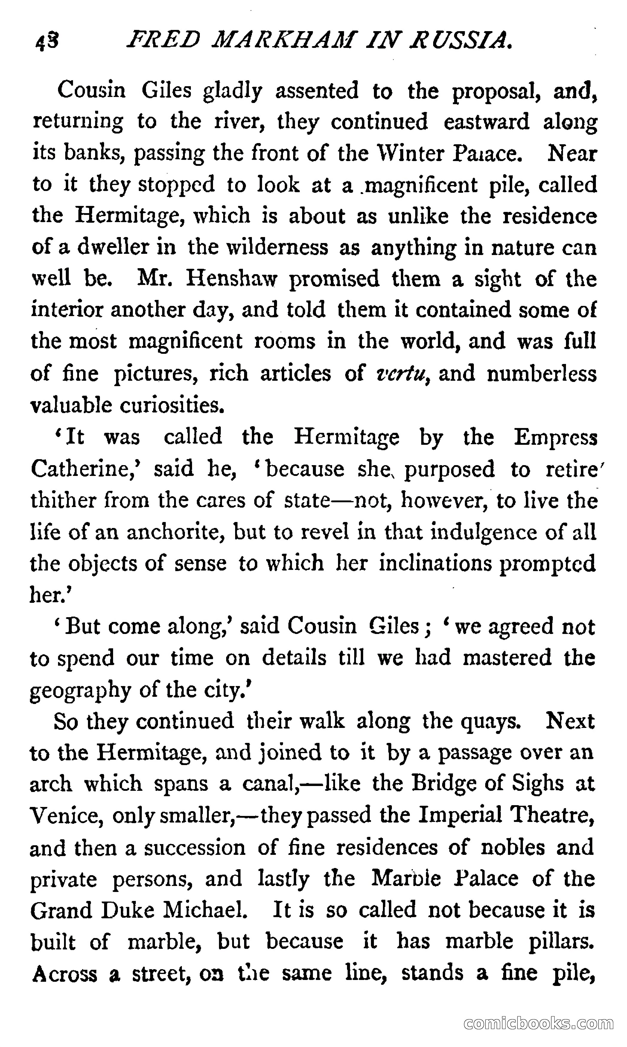 Fred Markham in Russia; or, The Boy Travellers in the Land of the Czar — page 52 of 324