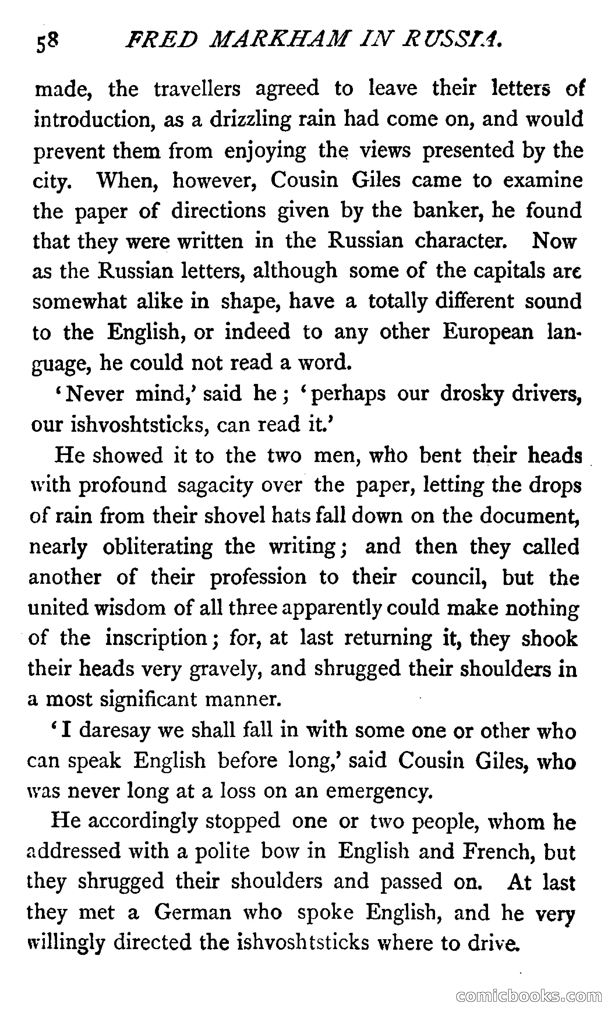 Fred Markham in Russia; or, The Boy Travellers in the Land of the Czar — page 62 of 324