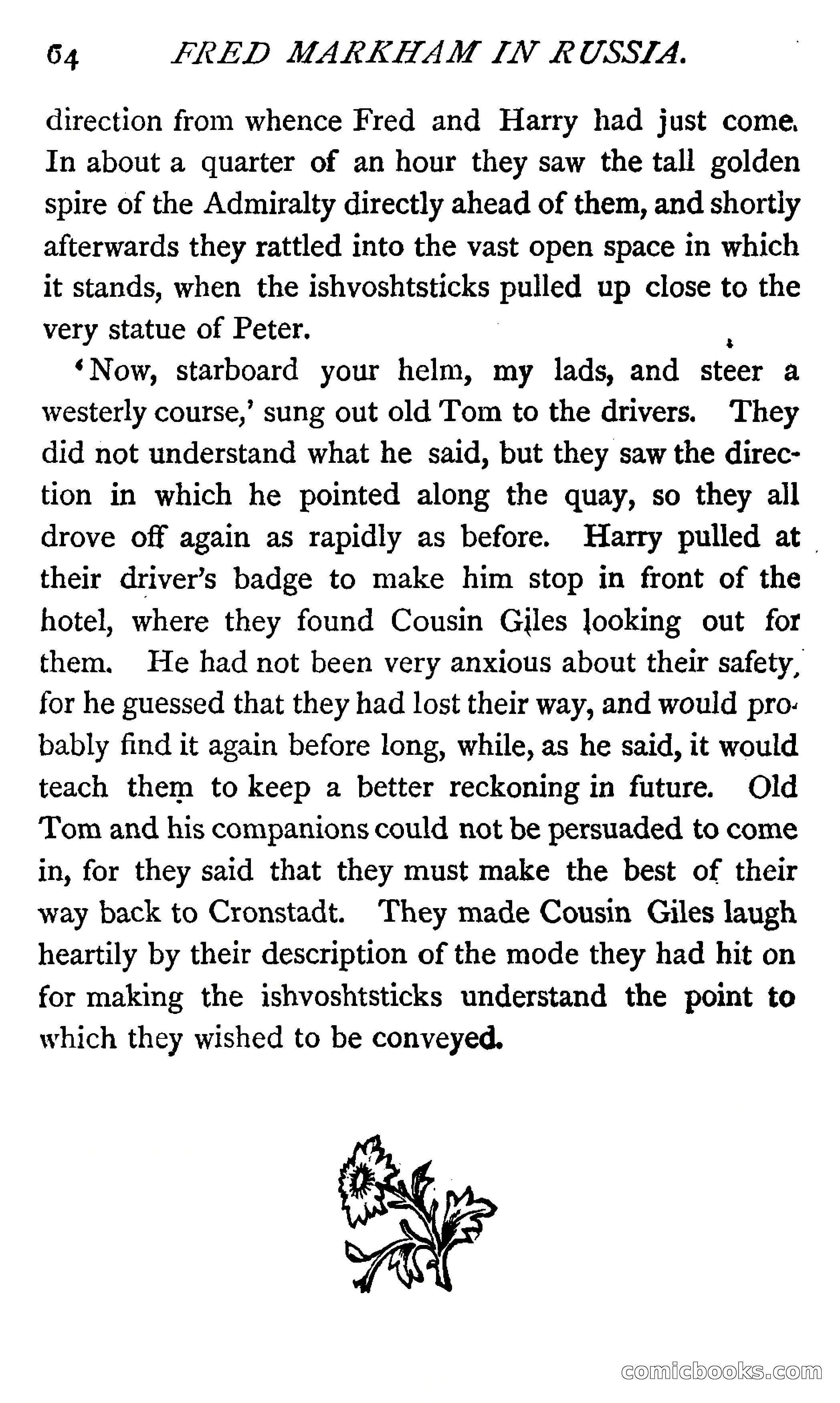 Fred Markham in Russia; or, The Boy Travellers in the Land of the Czar — page 68 of 324