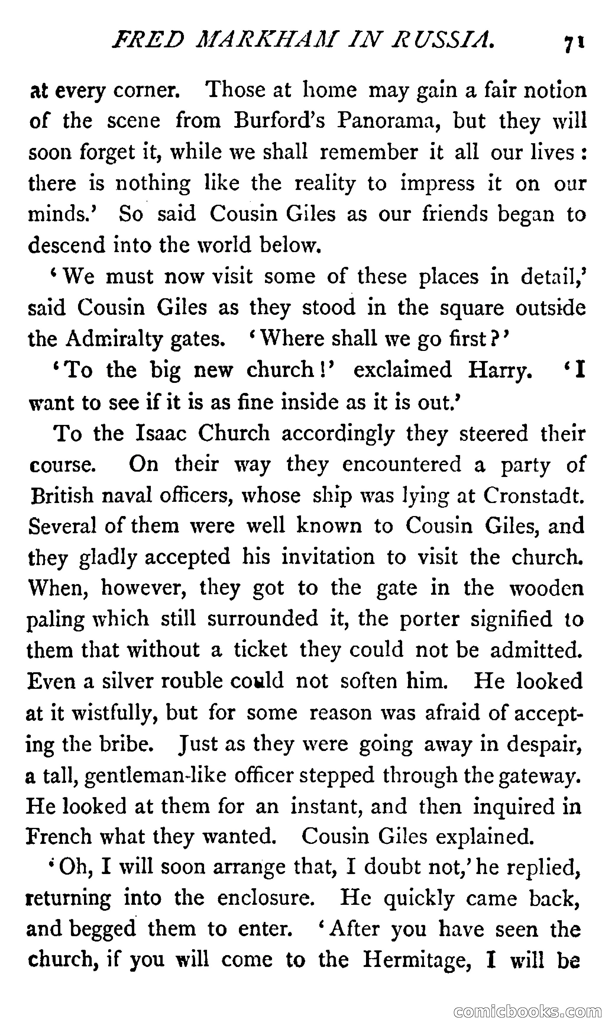 Fred Markham in Russia; or, The Boy Travellers in the Land of the Czar — page 75 of 324