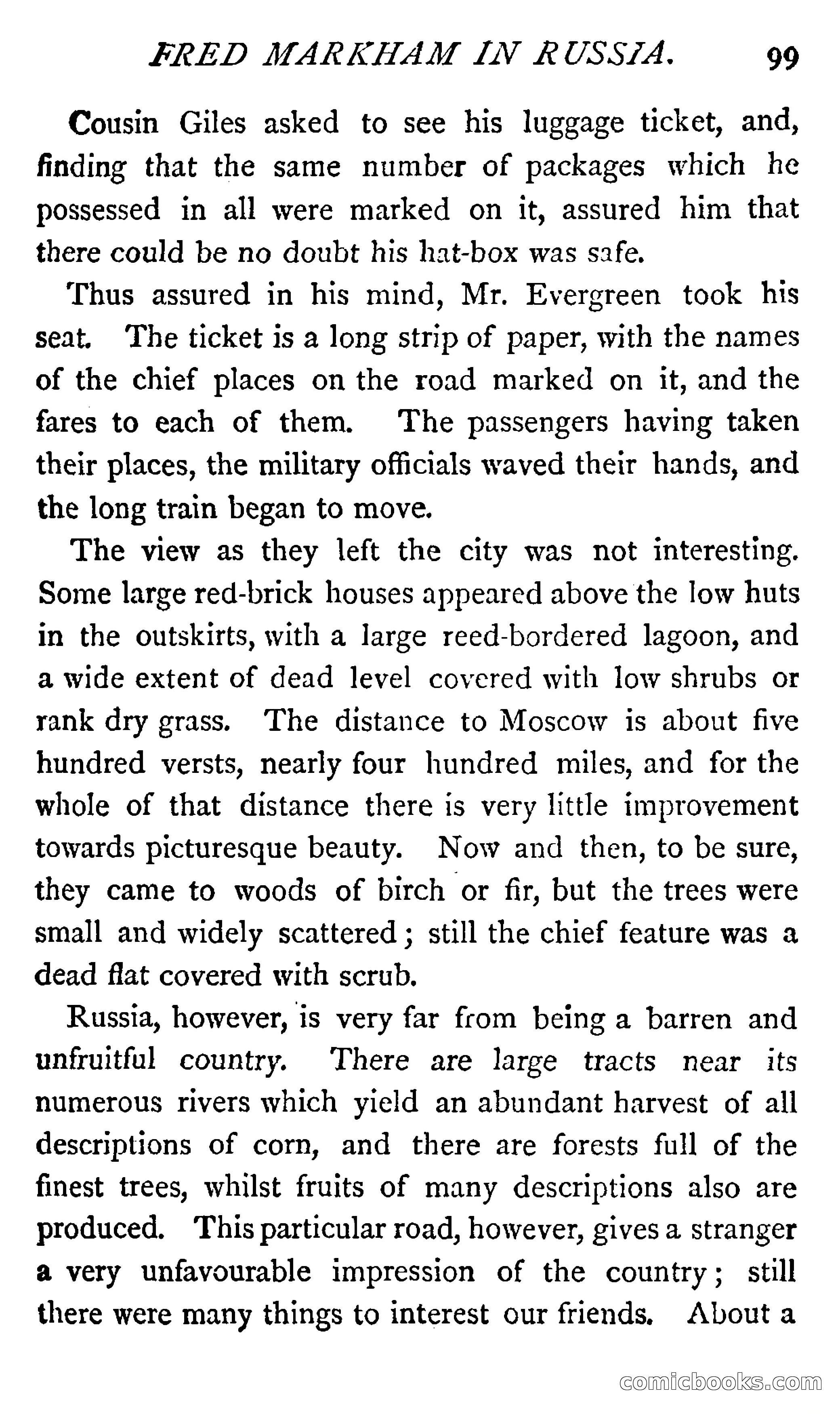 Fred Markham in Russia; or, The Boy Travellers in the Land of the Czar — page 103 of 324