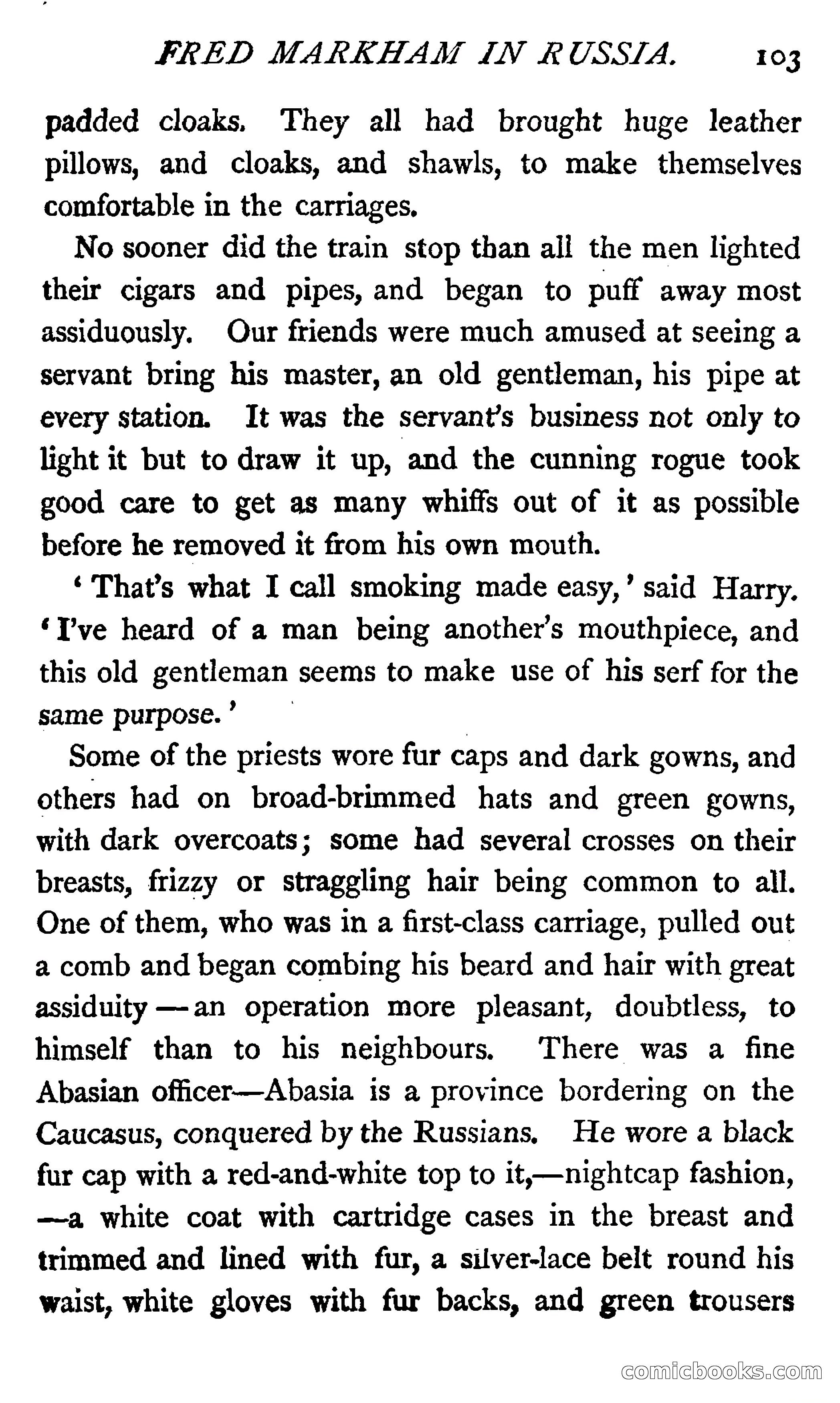 Fred Markham in Russia; or, The Boy Travellers in the Land of the Czar — page 107 of 324