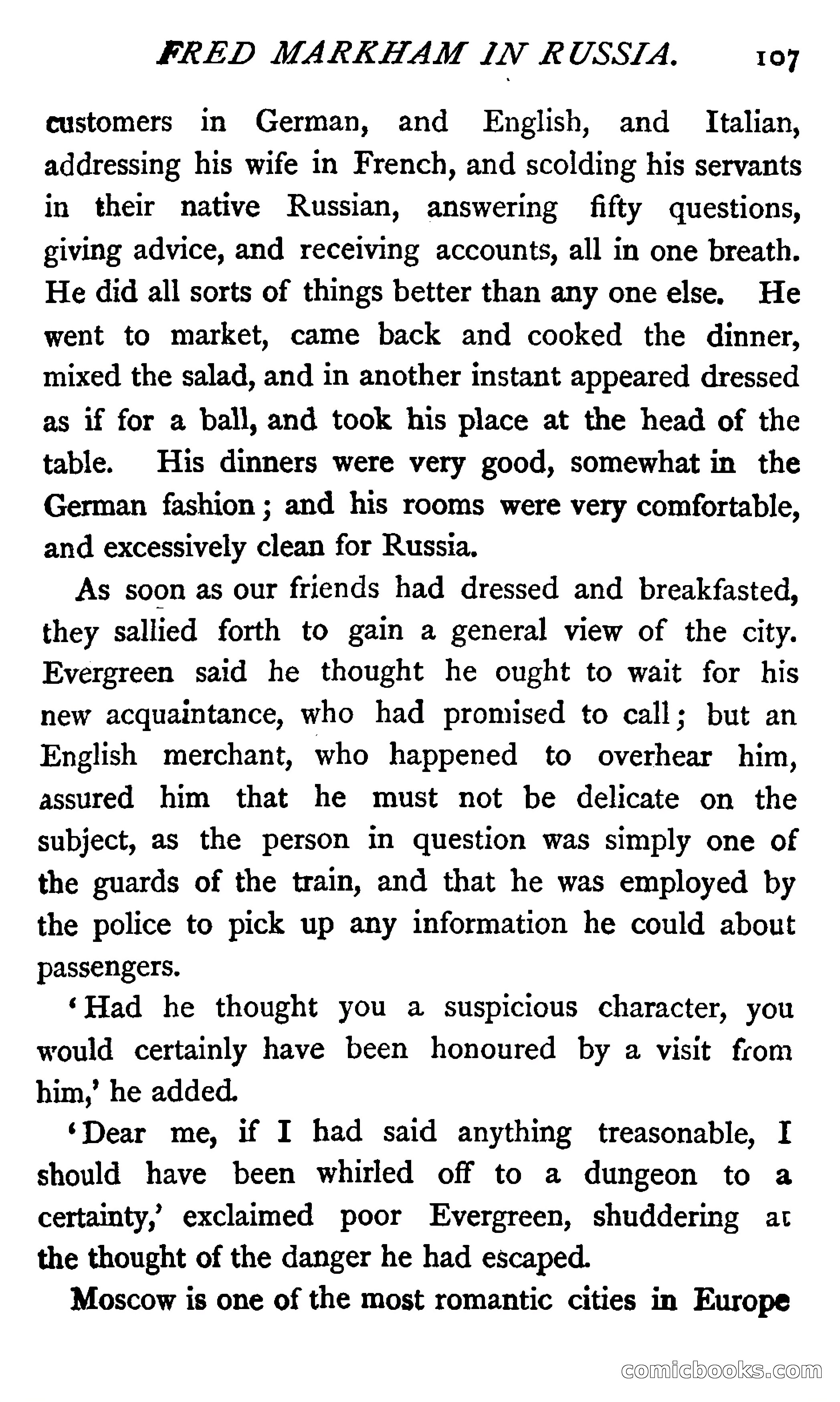 Fred Markham in Russia; or, The Boy Travellers in the Land of the Czar — page 111 of 324
