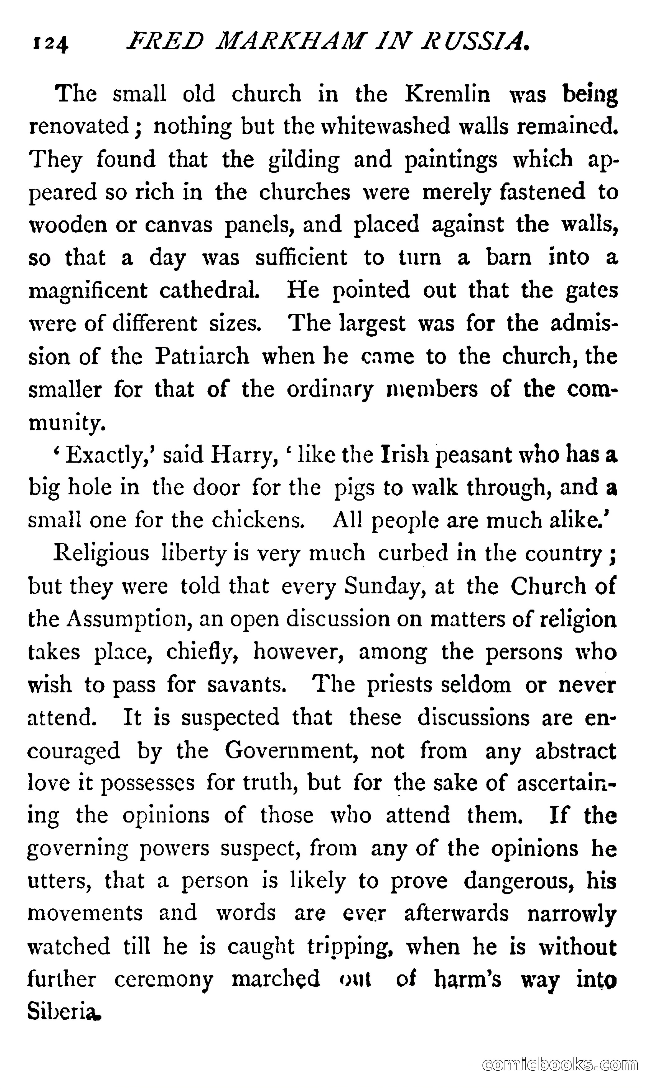 Fred Markham in Russia; or, The Boy Travellers in the Land of the Czar — page 128 of 324