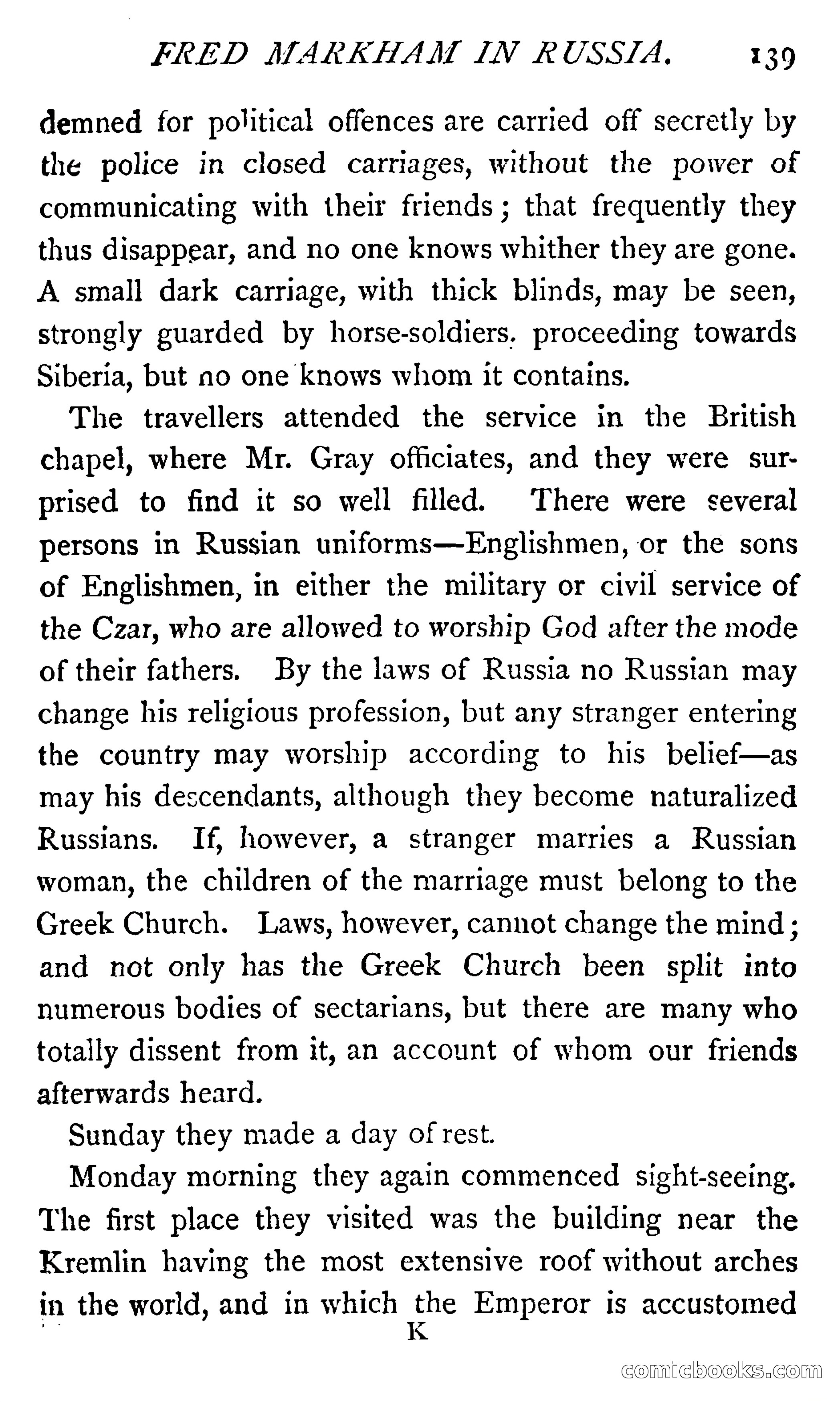 Fred Markham in Russia; or, The Boy Travellers in the Land of the Czar — page 143 of 324