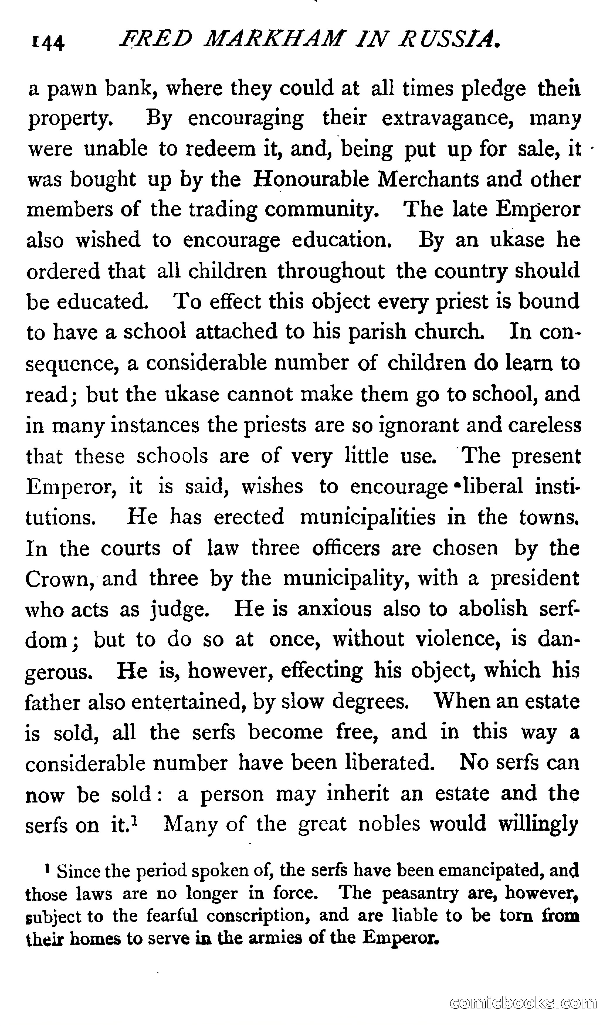 Fred Markham in Russia; or, The Boy Travellers in the Land of the Czar — page 148 of 324