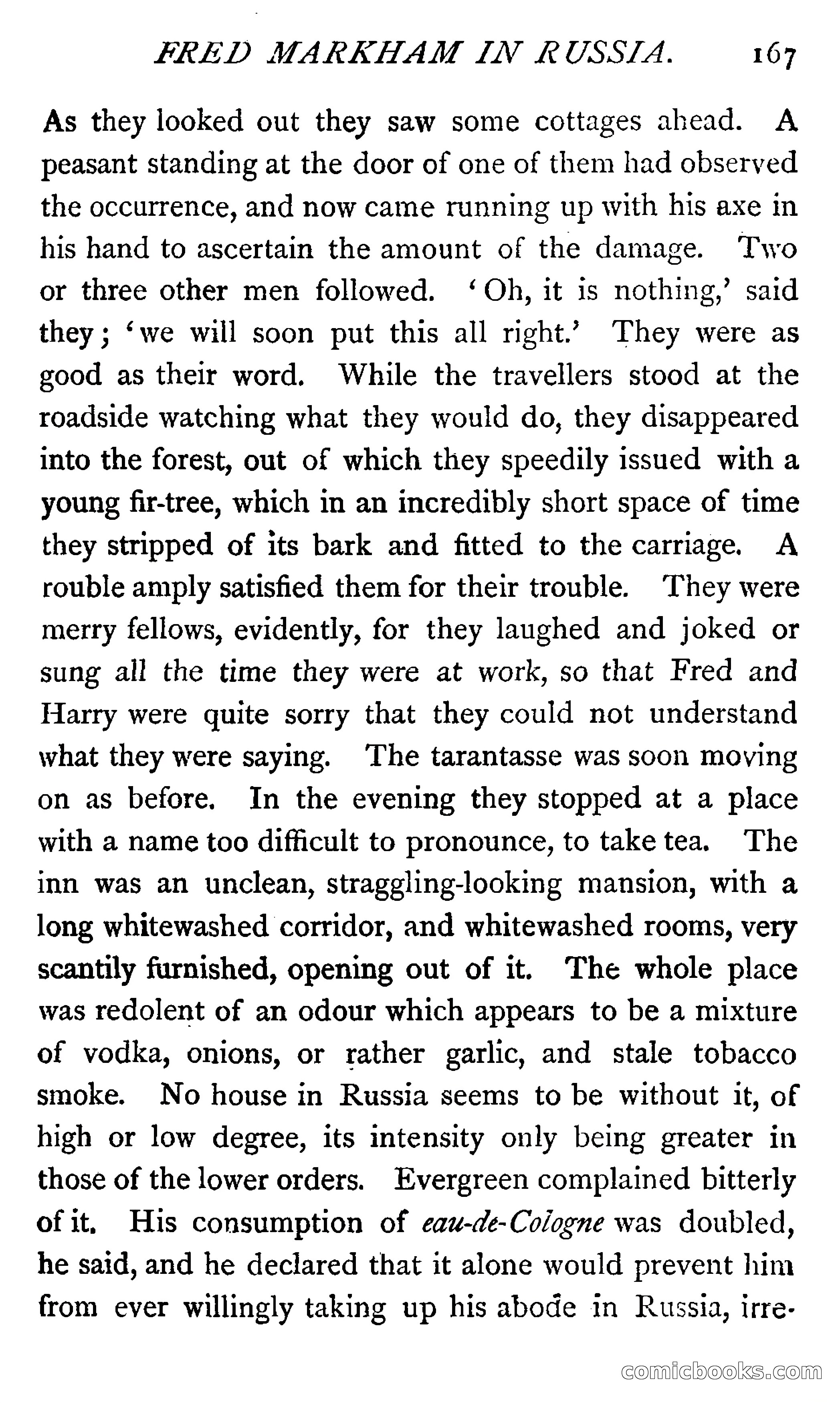 Fred Markham in Russia; or, The Boy Travellers in the Land of the Czar — page 171 of 324