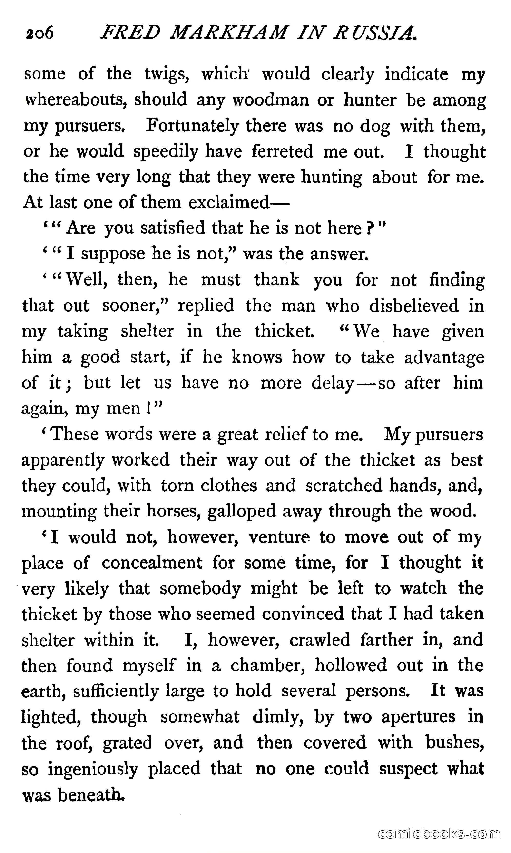 Fred Markham in Russia; or, The Boy Travellers in the Land of the Czar — page 210 of 324