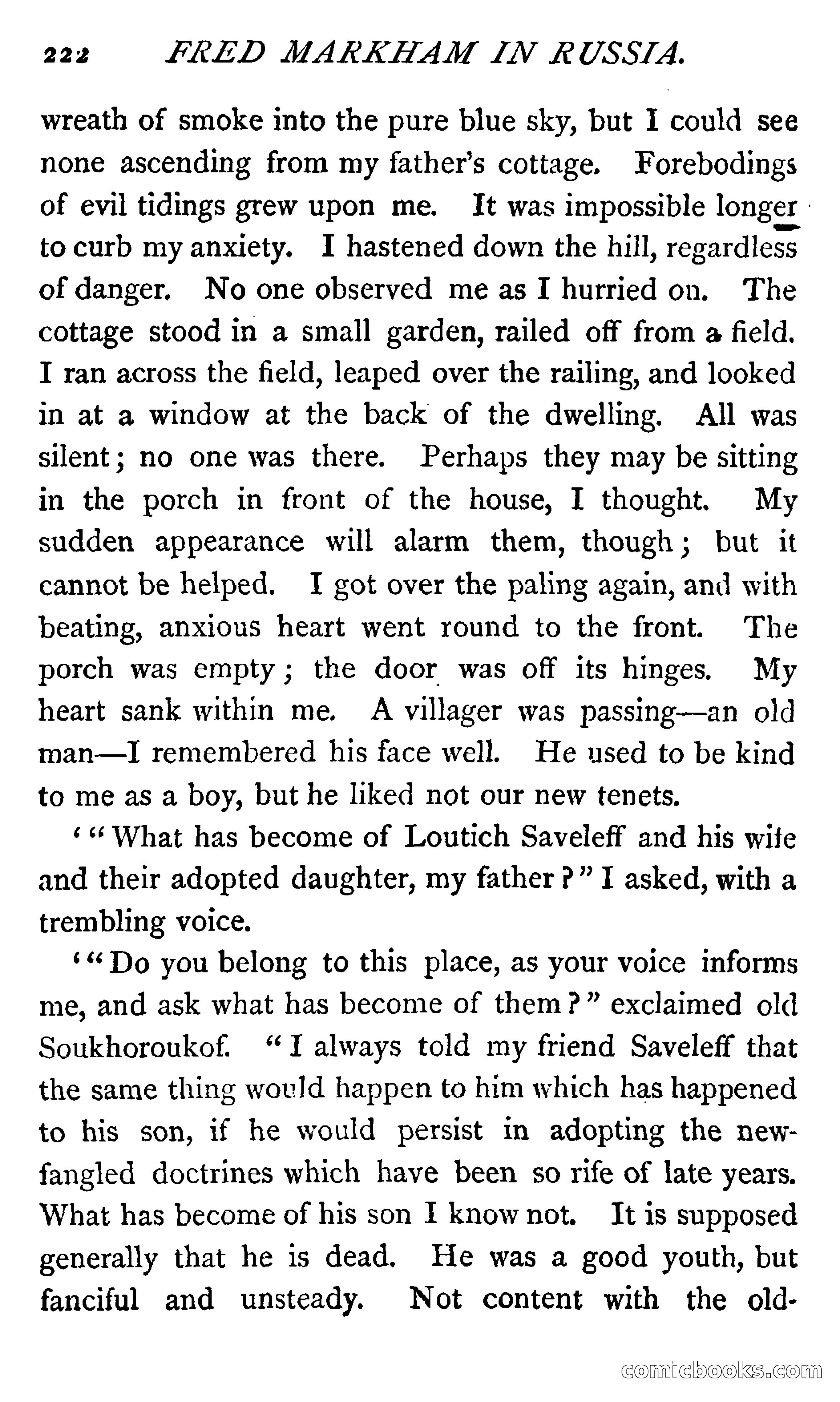 Fred Markham in Russia; or, The Boy Travellers in the Land of the Czar — page 226 of 324