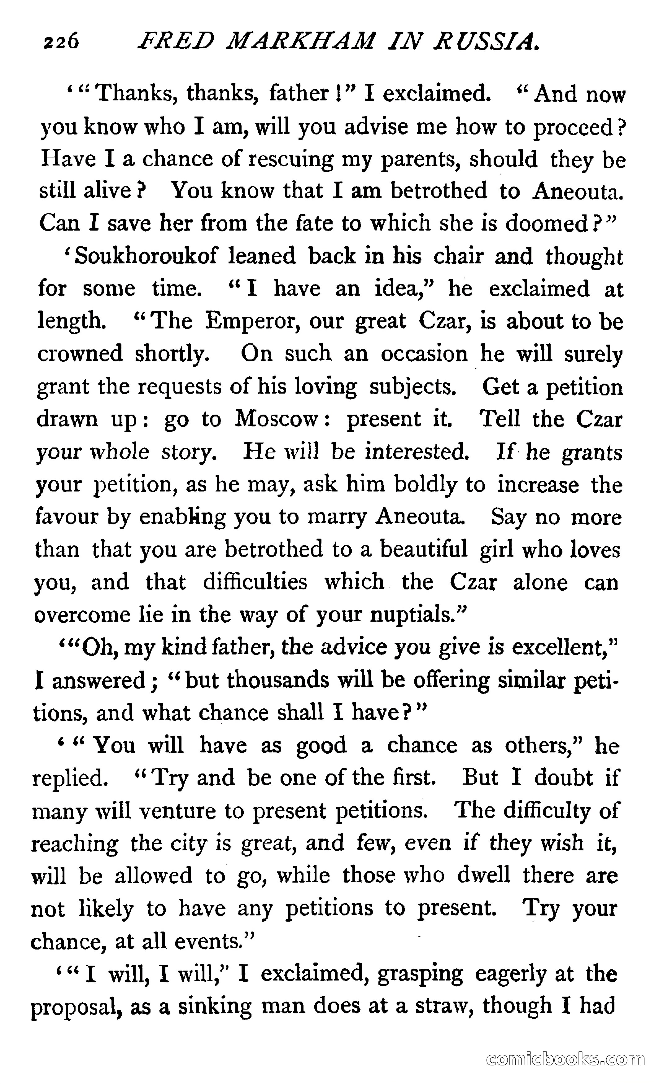 Fred Markham in Russia; or, The Boy Travellers in the Land of the Czar — page 230 of 324
