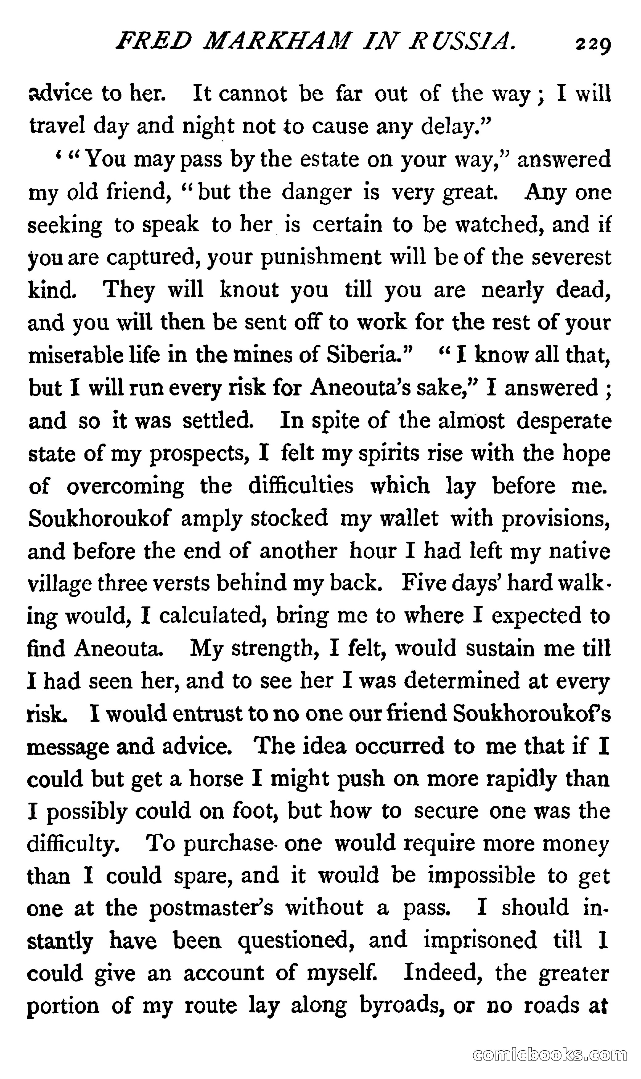 Fred Markham in Russia; or, The Boy Travellers in the Land of the Czar — page 233 of 324