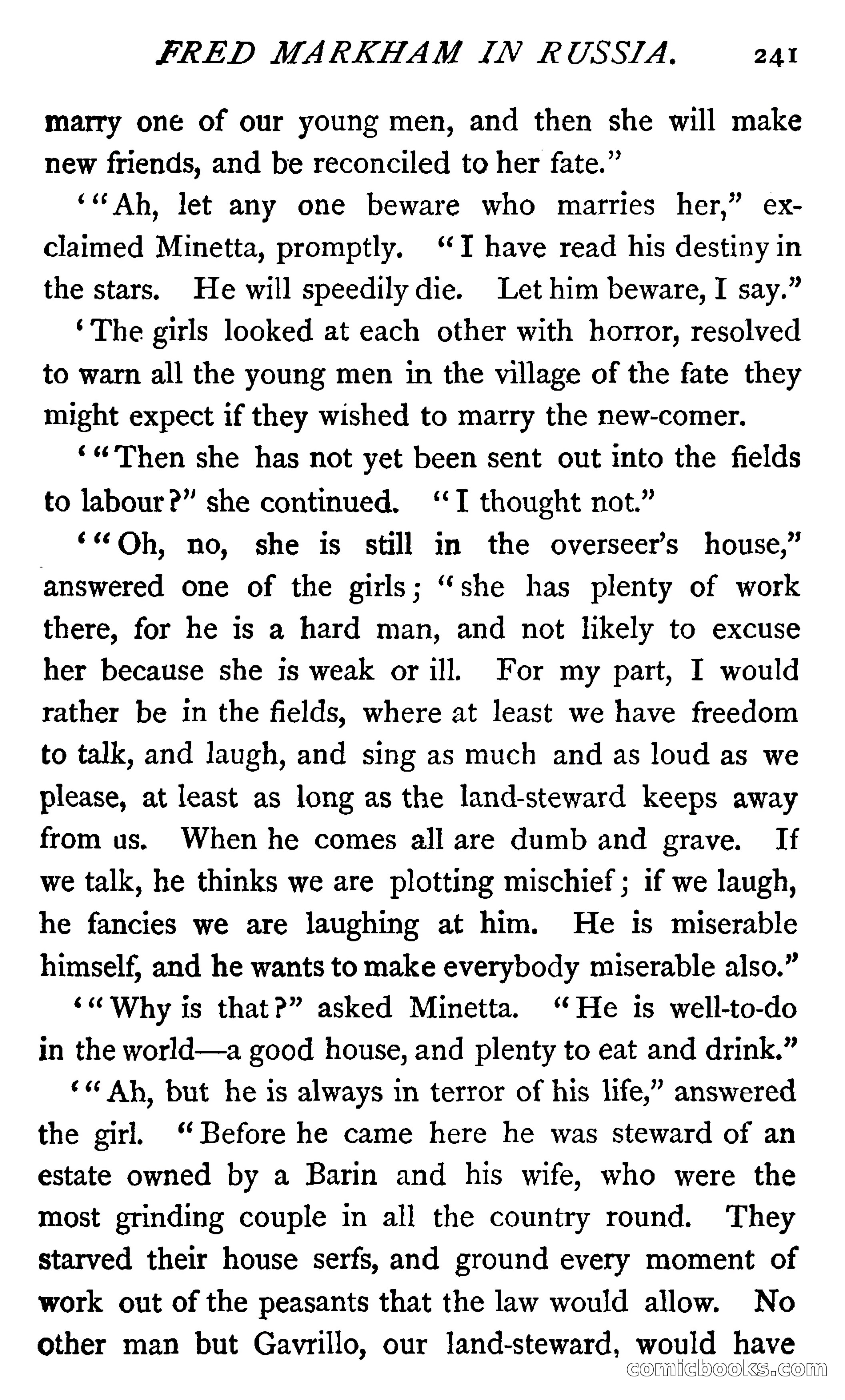 Fred Markham in Russia; or, The Boy Travellers in the Land of the Czar — page 245 of 324
