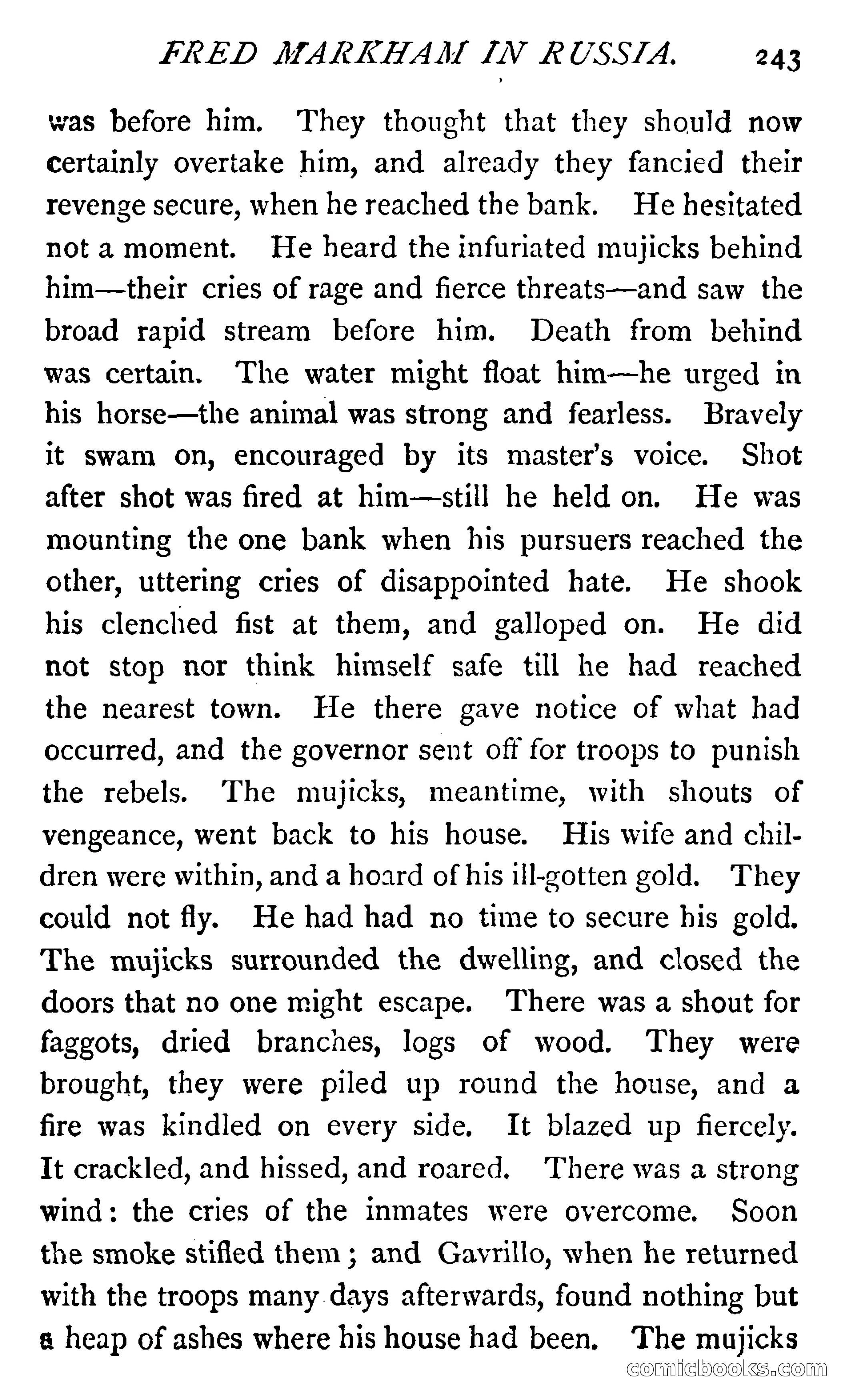 Fred Markham in Russia; or, The Boy Travellers in the Land of the Czar — page 247 of 324
