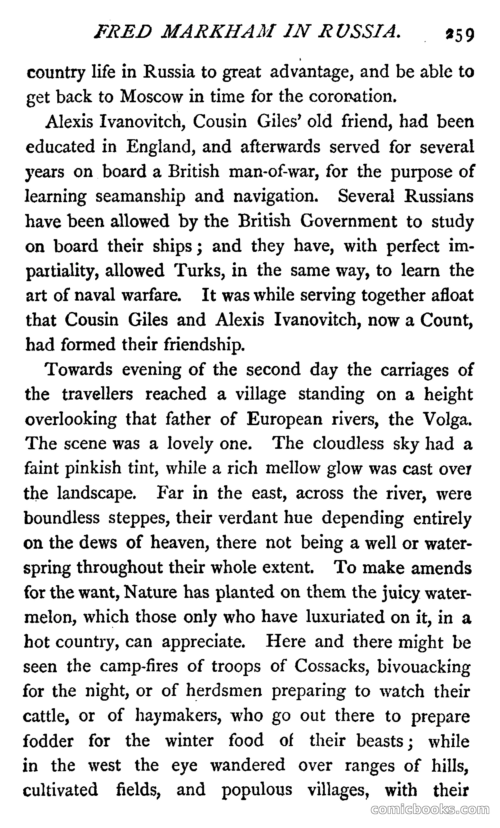 Fred Markham in Russia; or, The Boy Travellers in the Land of the Czar — page 263 of 324