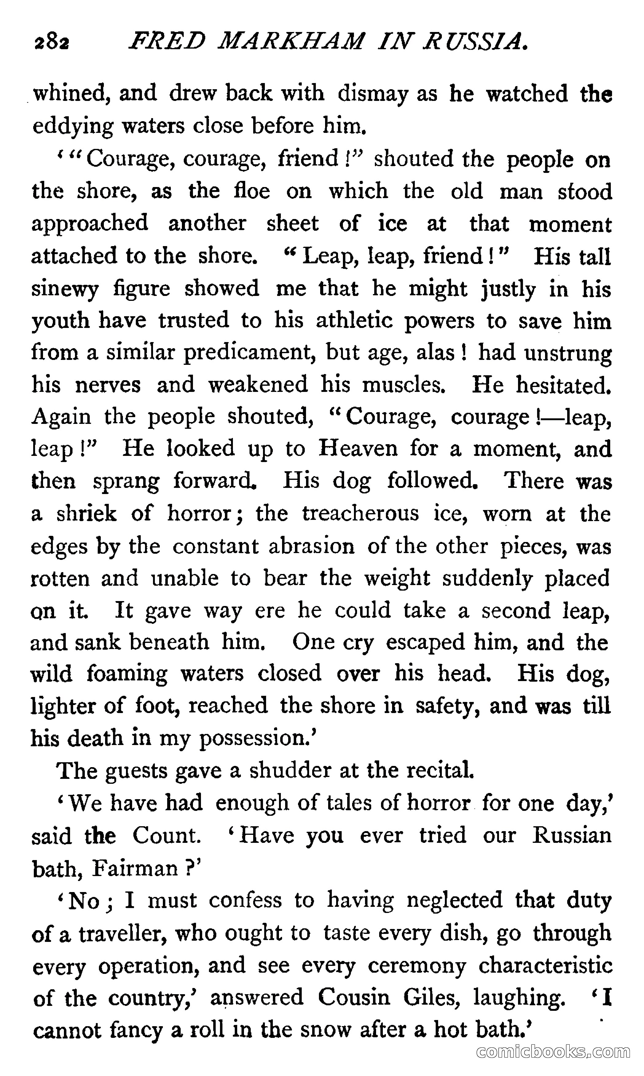 Fred Markham in Russia; or, The Boy Travellers in the Land of the Czar — page 286 of 324