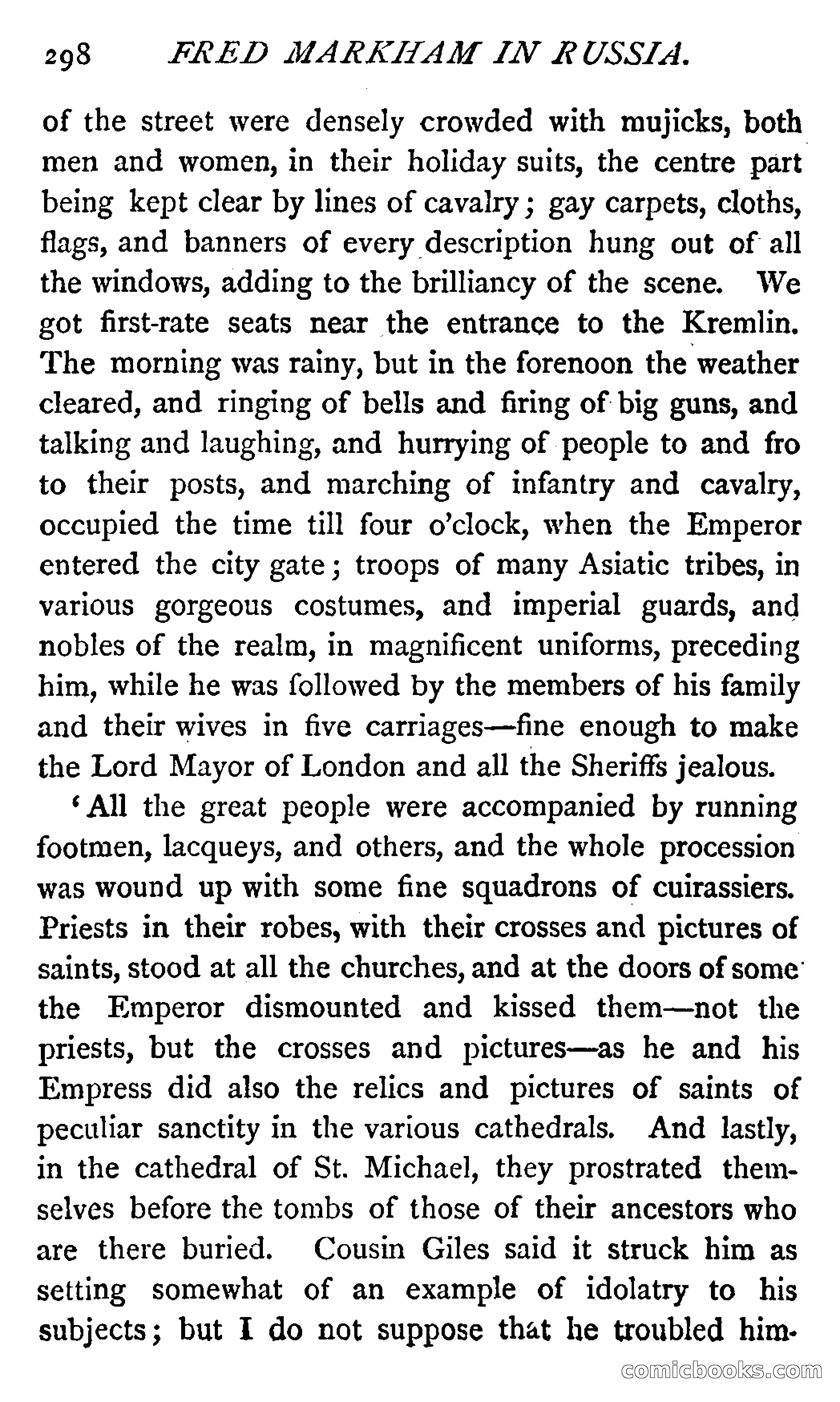 Fred Markham in Russia; or, The Boy Travellers in the Land of the Czar — page 302 of 324