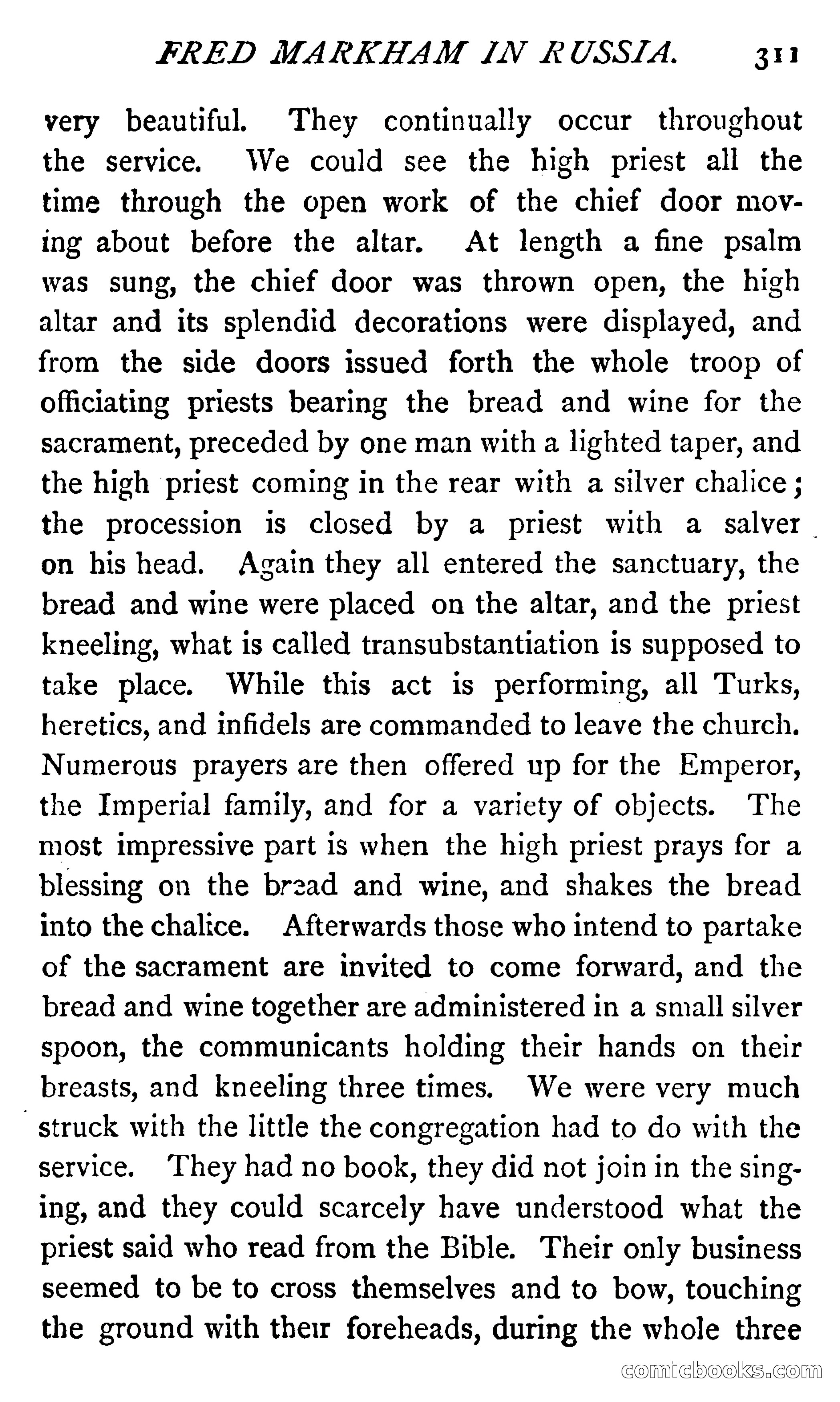 Fred Markham in Russia; or, The Boy Travellers in the Land of the Czar — page 315 of 324