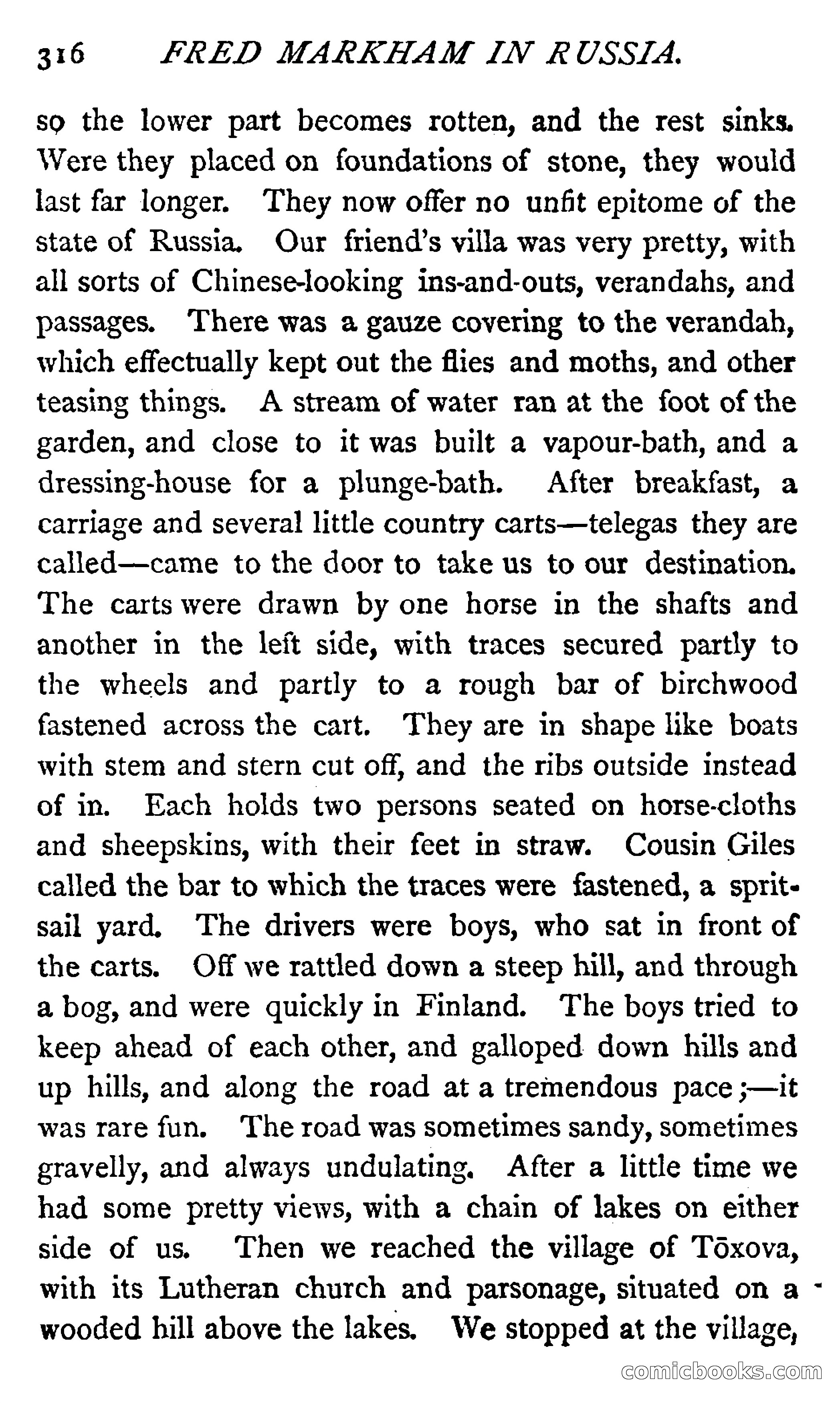 Fred Markham in Russia; or, The Boy Travellers in the Land of the Czar — page 320 of 324