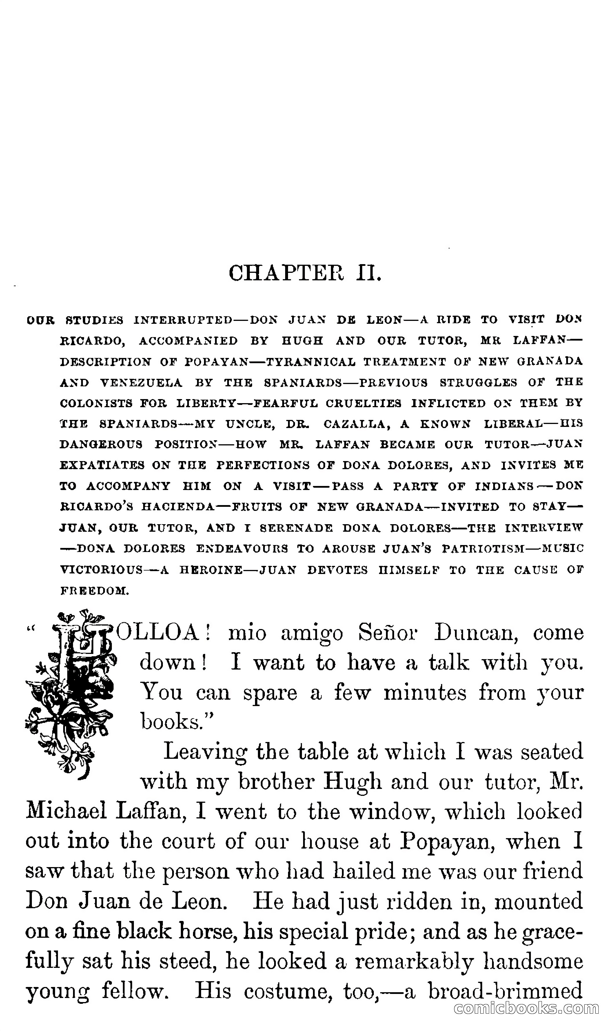 Don Juan's Volunteers — page 20 of 364