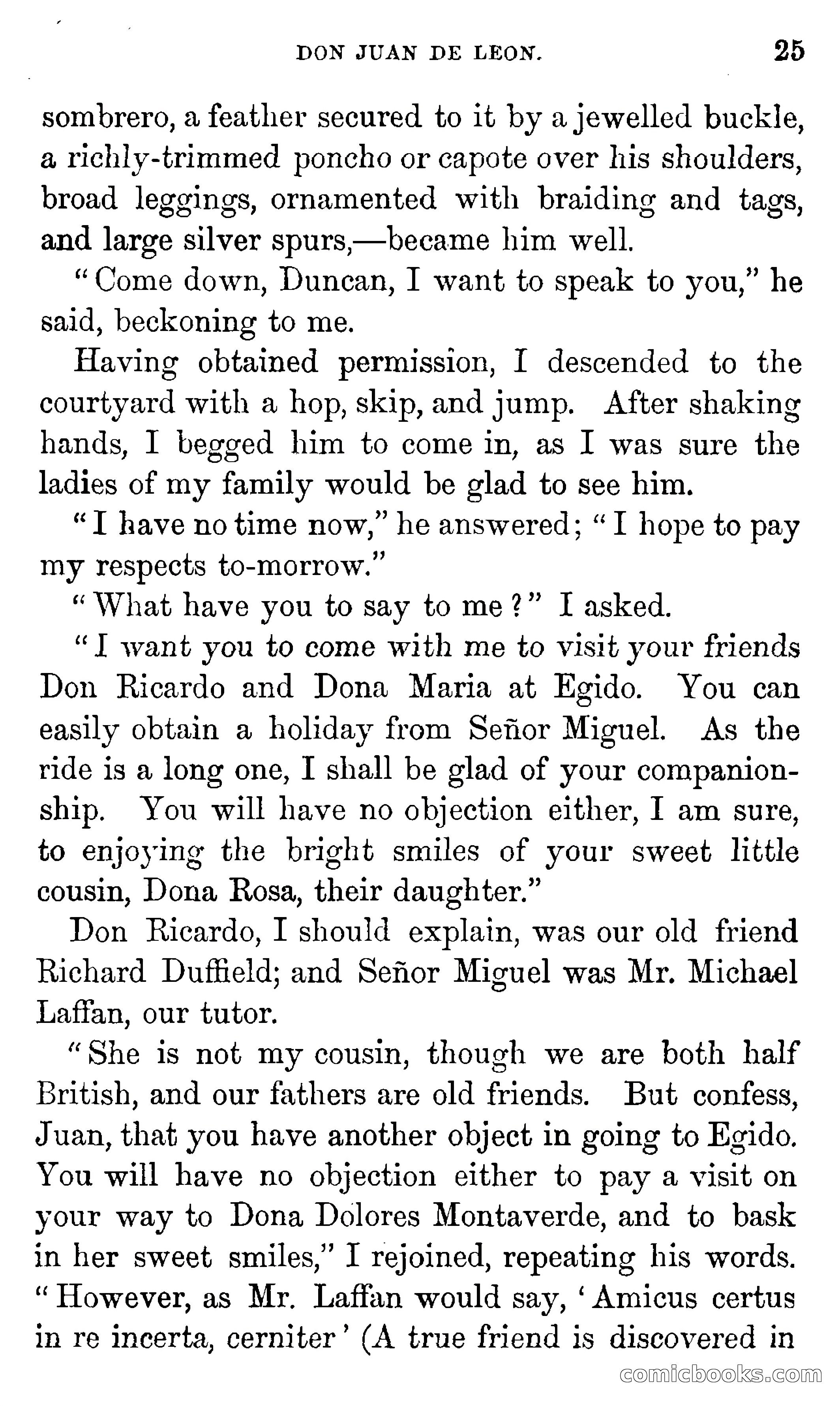 Don Juan's Volunteers — page 21 of 364