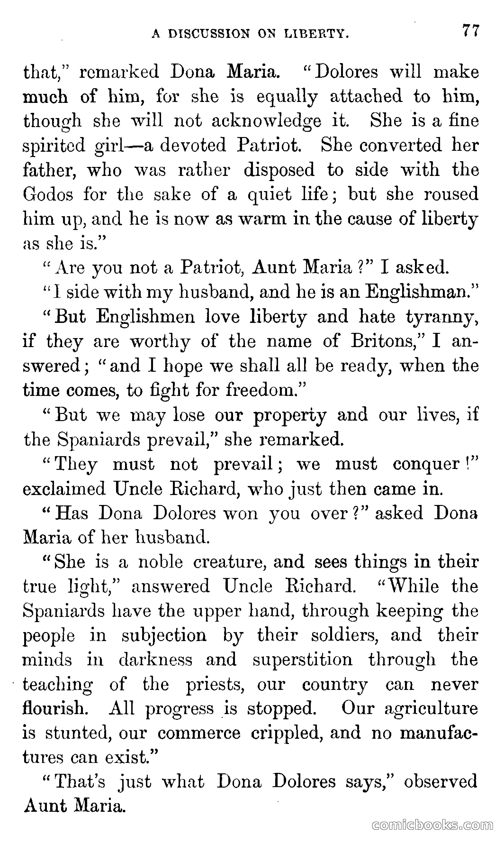 Don Juan's Volunteers — page 73 of 364