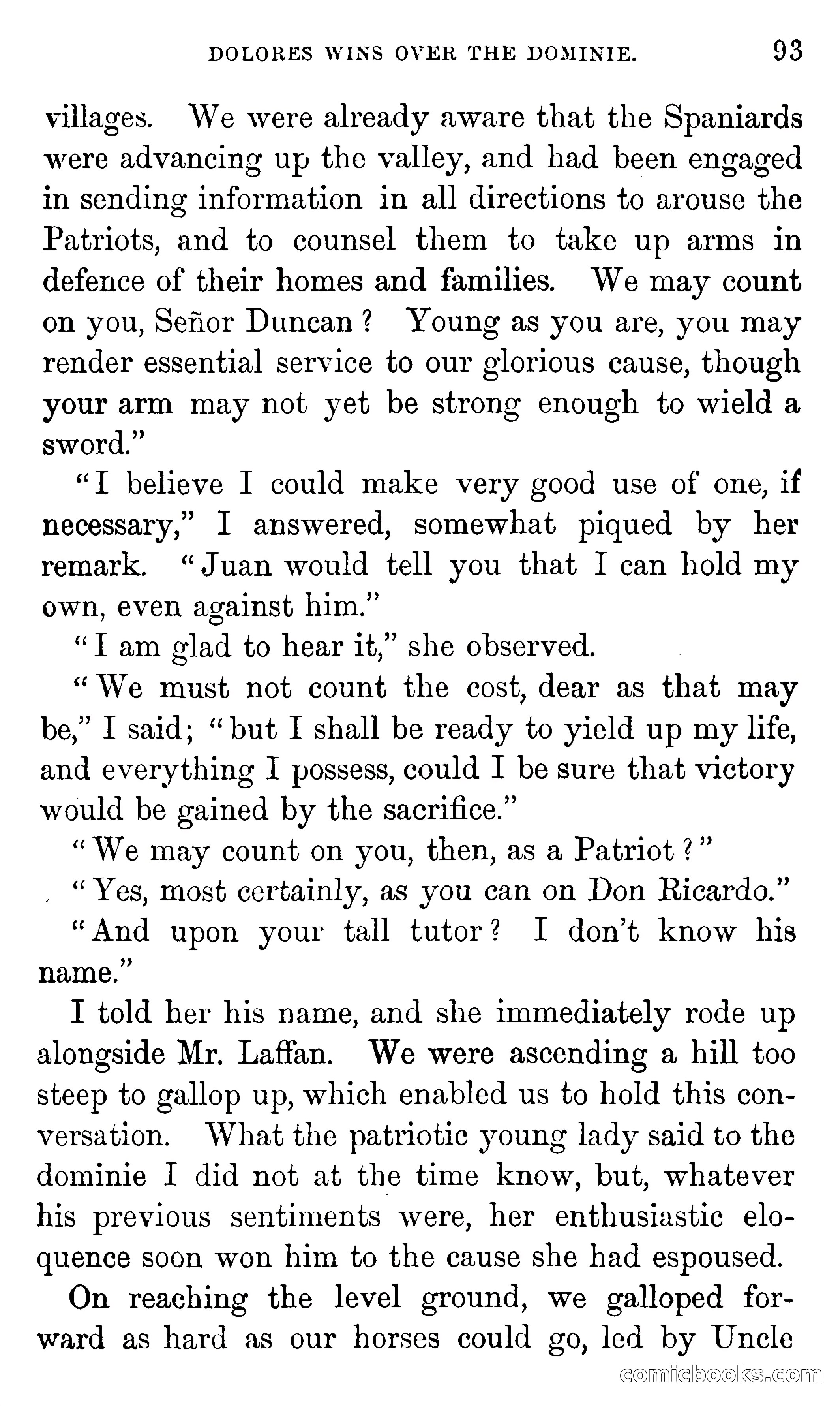Don Juan's Volunteers — page 89 of 364