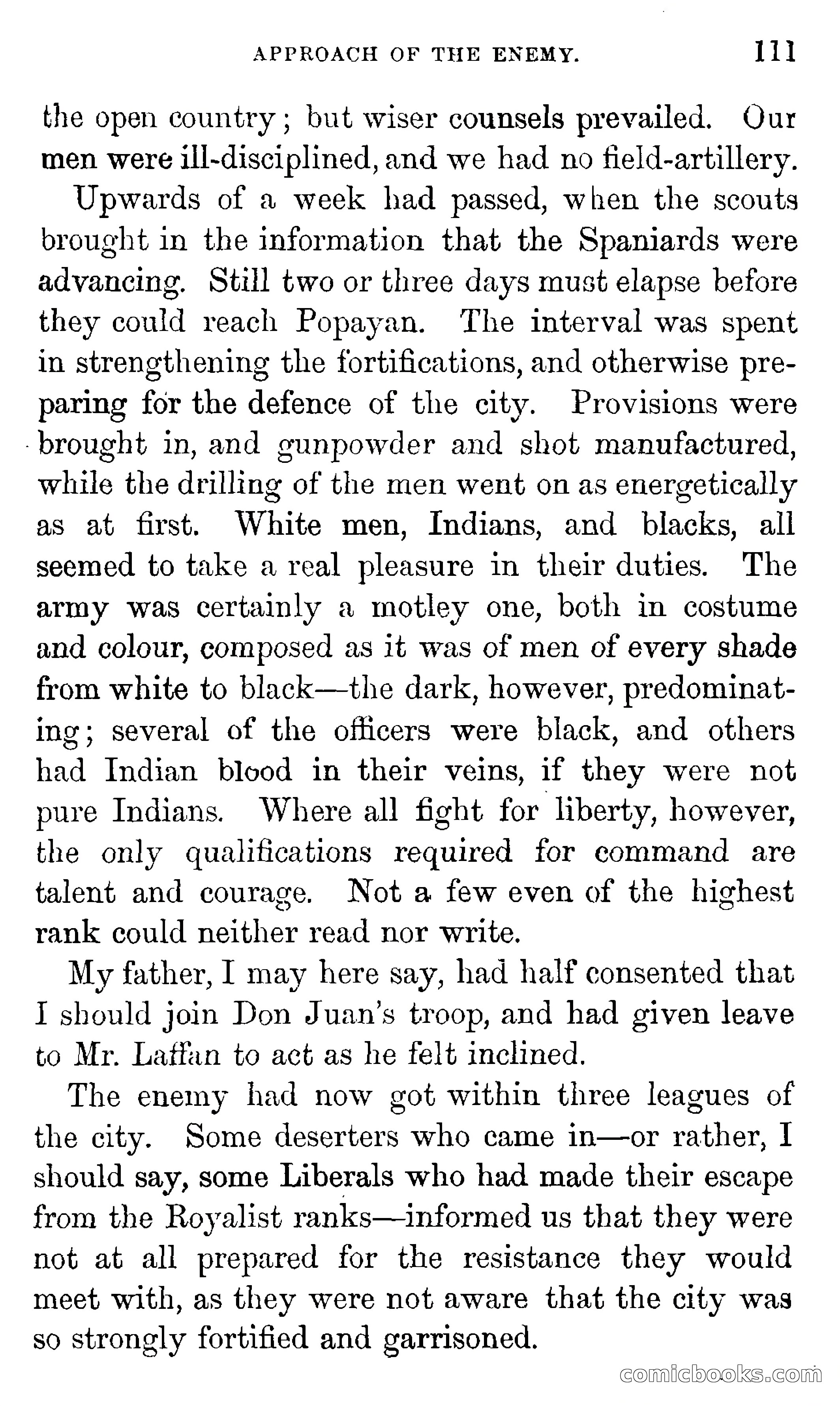 Don Juan's Volunteers — page 107 of 364