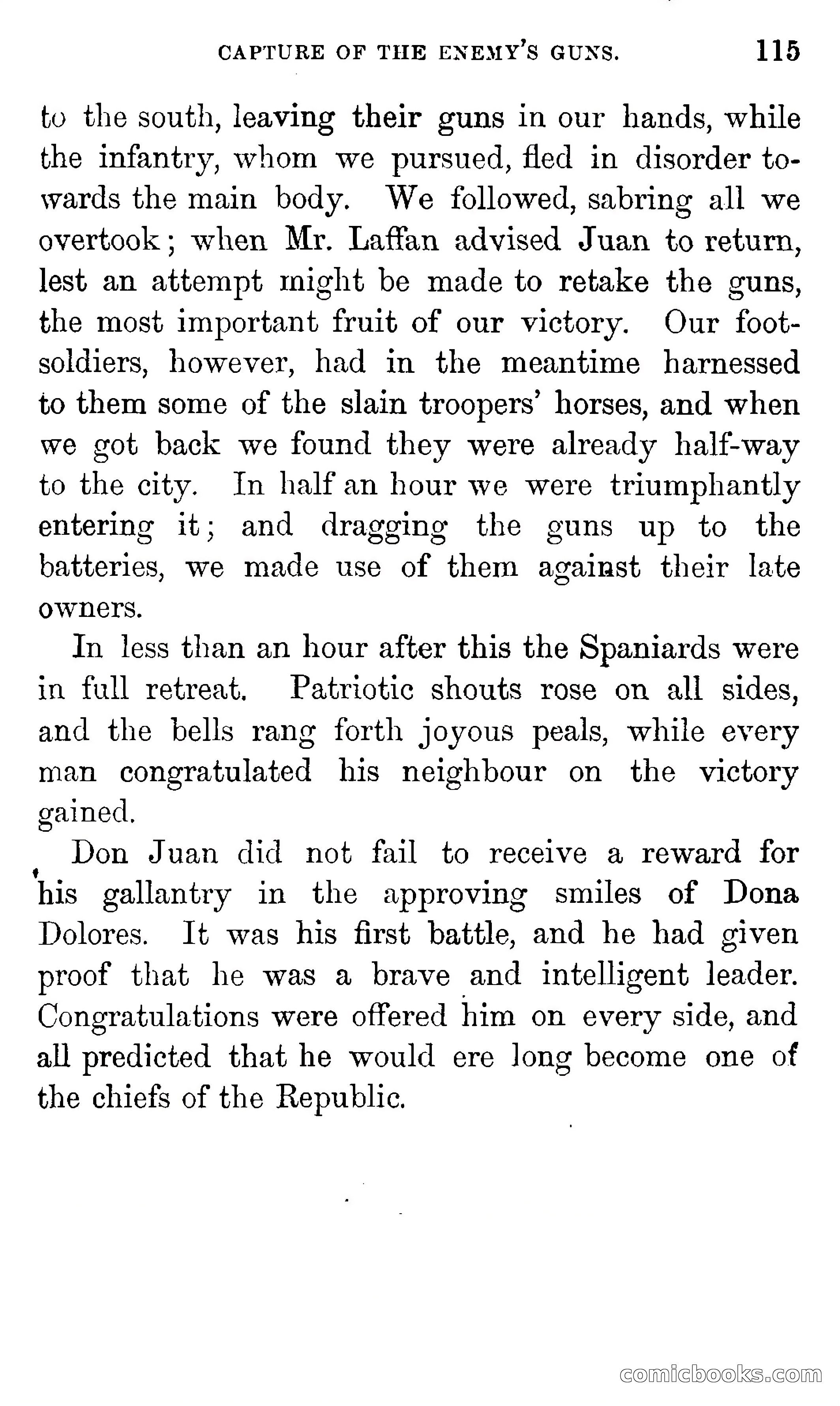Don Juan's Volunteers — page 111 of 364