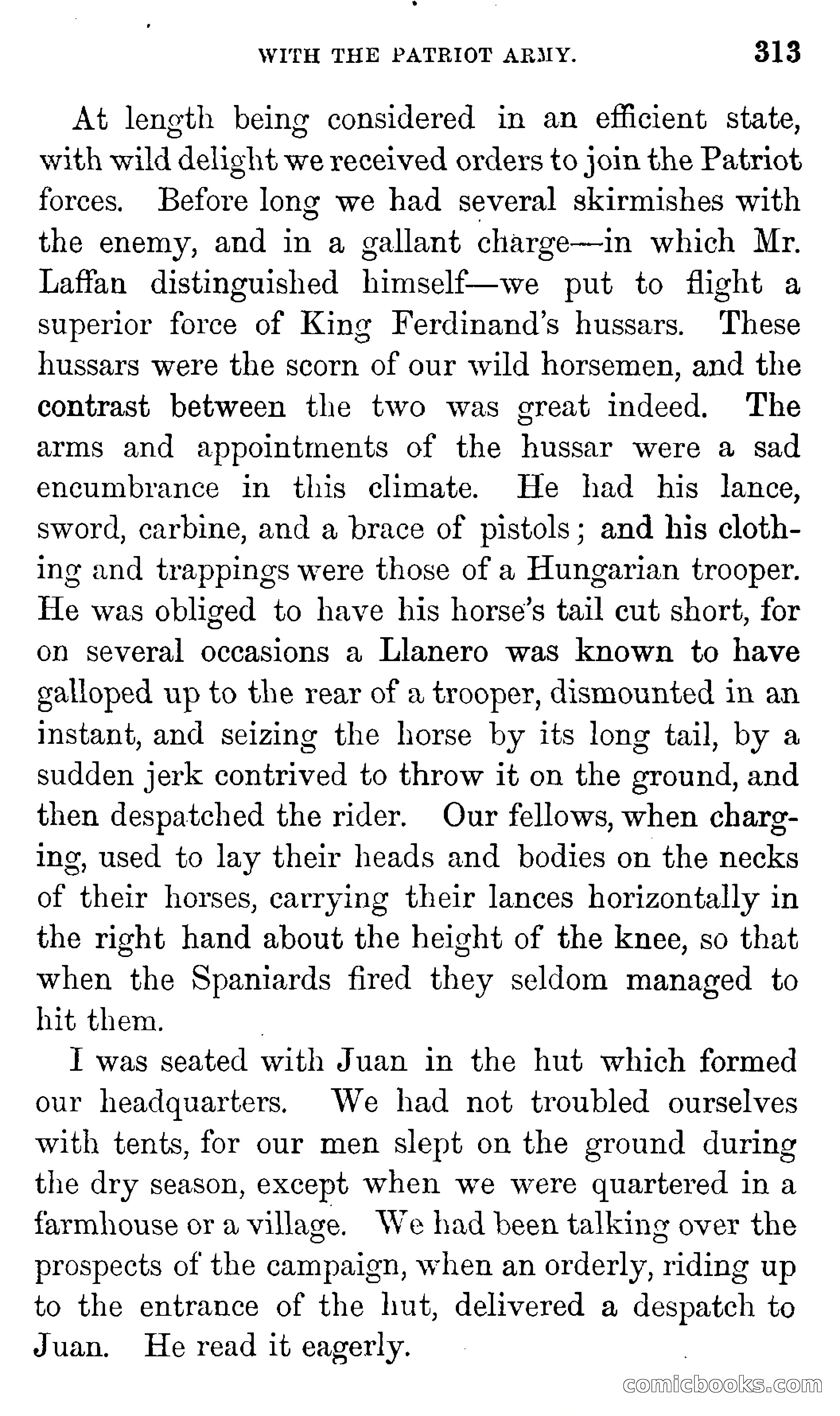 Don Juan's Volunteers — page 309 of 364