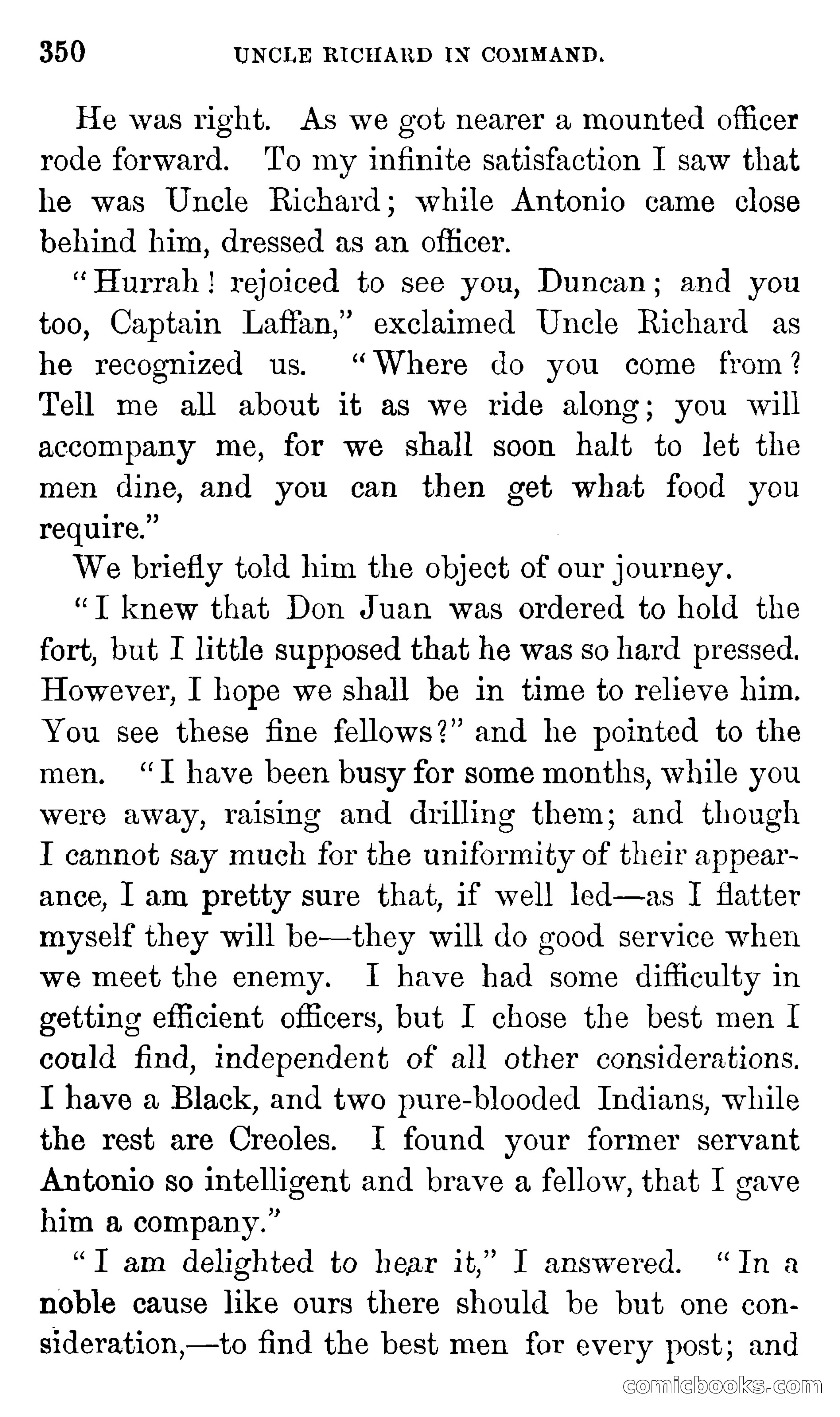 Don Juan's Volunteers — page 346 of 364