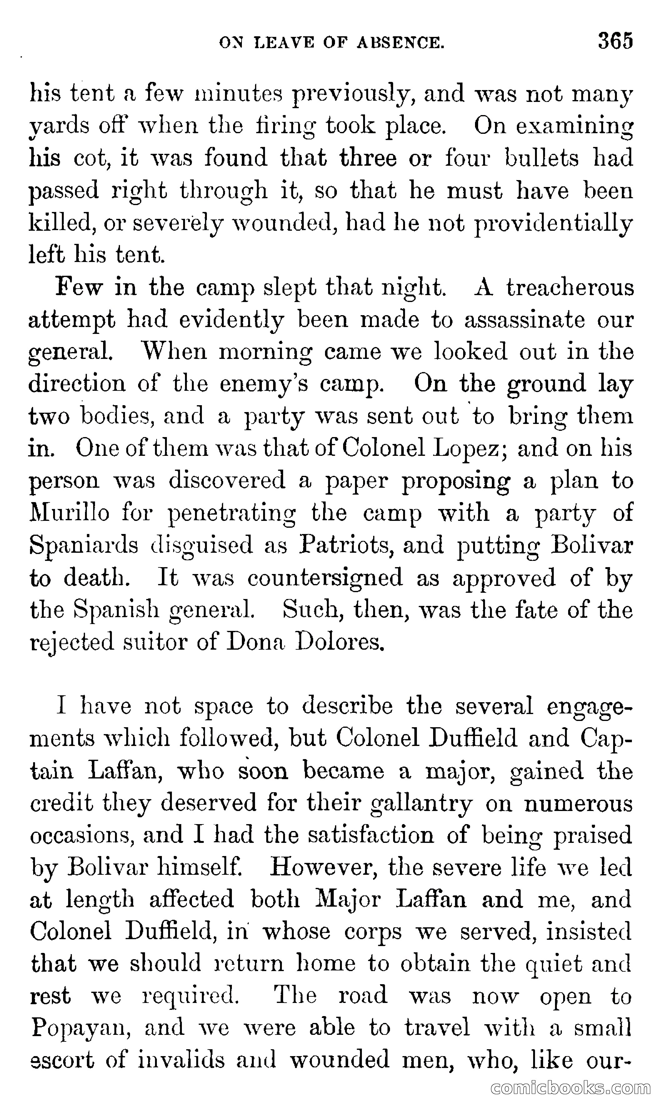 Don Juan's Volunteers — page 361 of 364