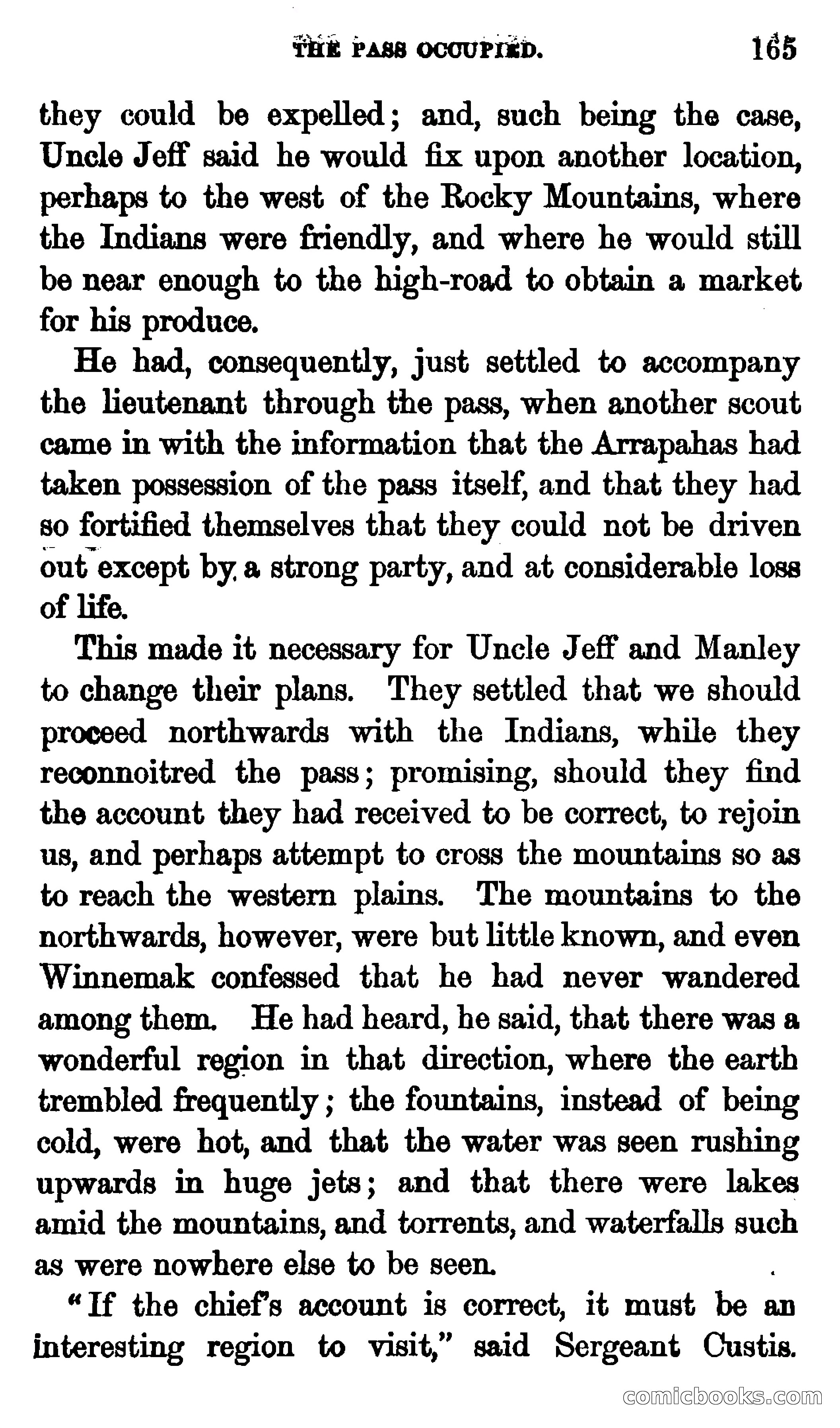 In the Rocky Mountains — page 167 of 256