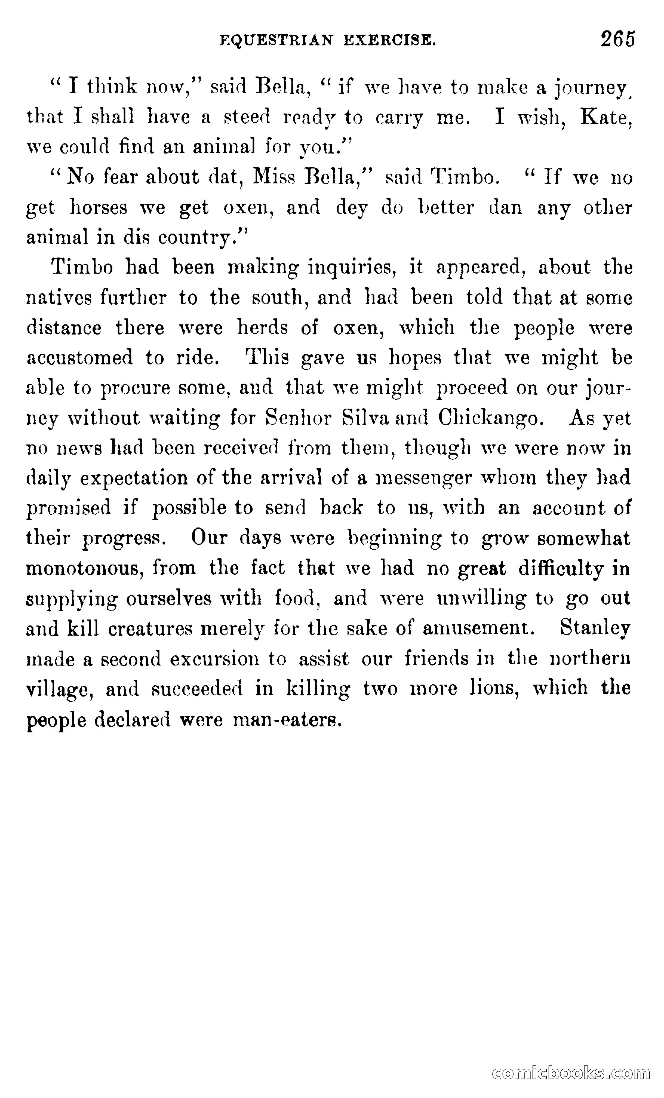 In the Wilds of Africa — page 265 of 400