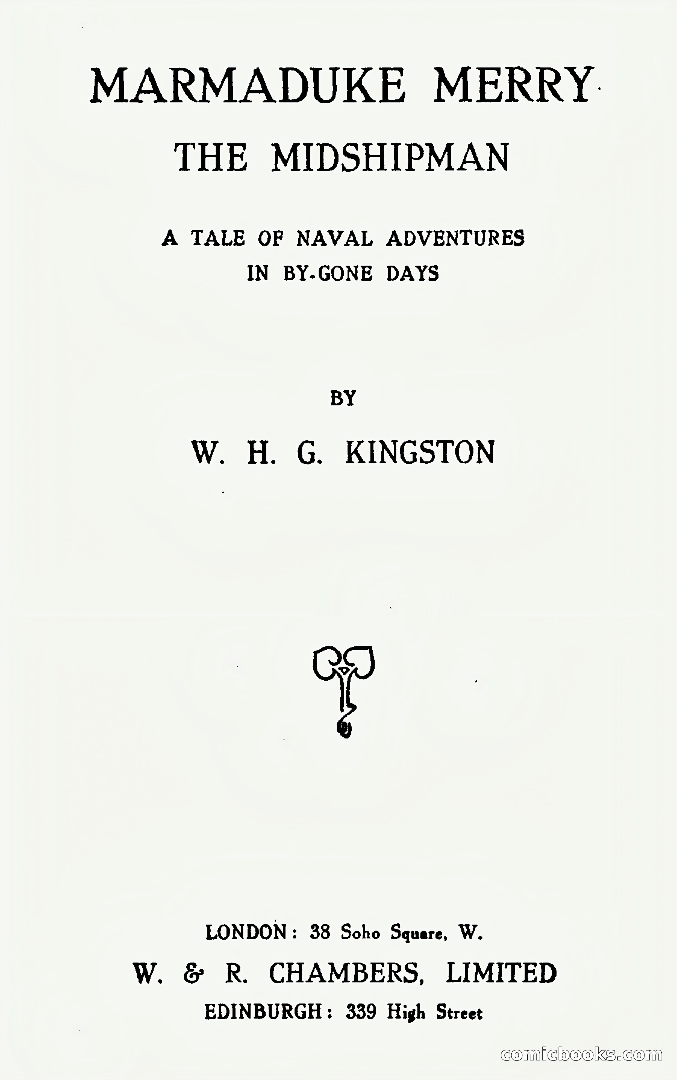 Marmaduke Merry the Midshipman — page 1 of 336