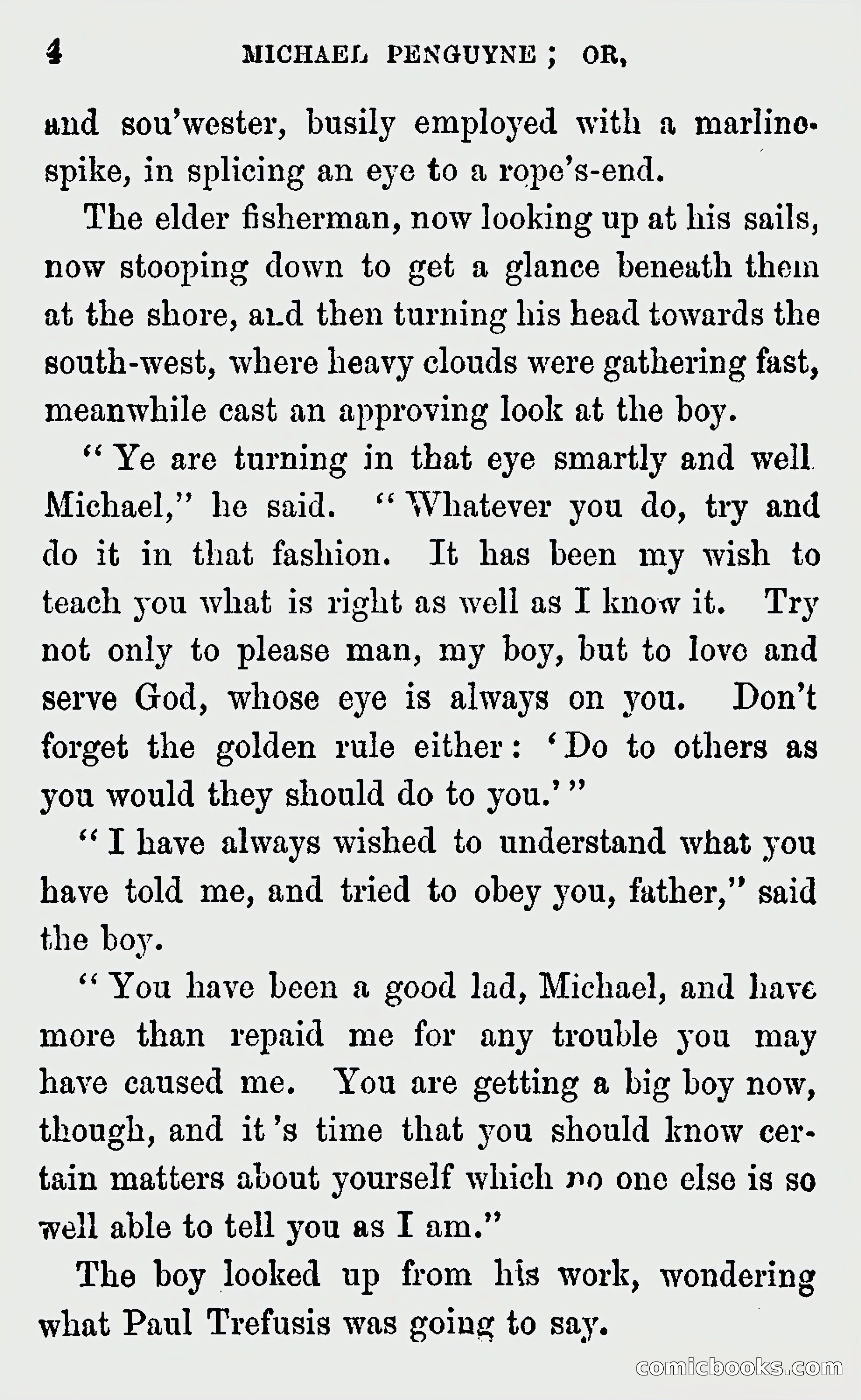 Michael Penguyne; or, Fisher Life on the Cornish Coast — page 6 of 162