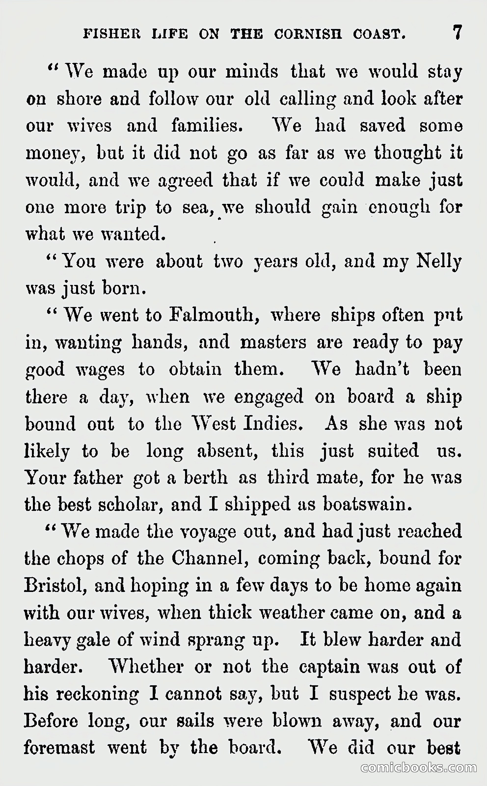 Michael Penguyne; or, Fisher Life on the Cornish Coast — page 9 of 162