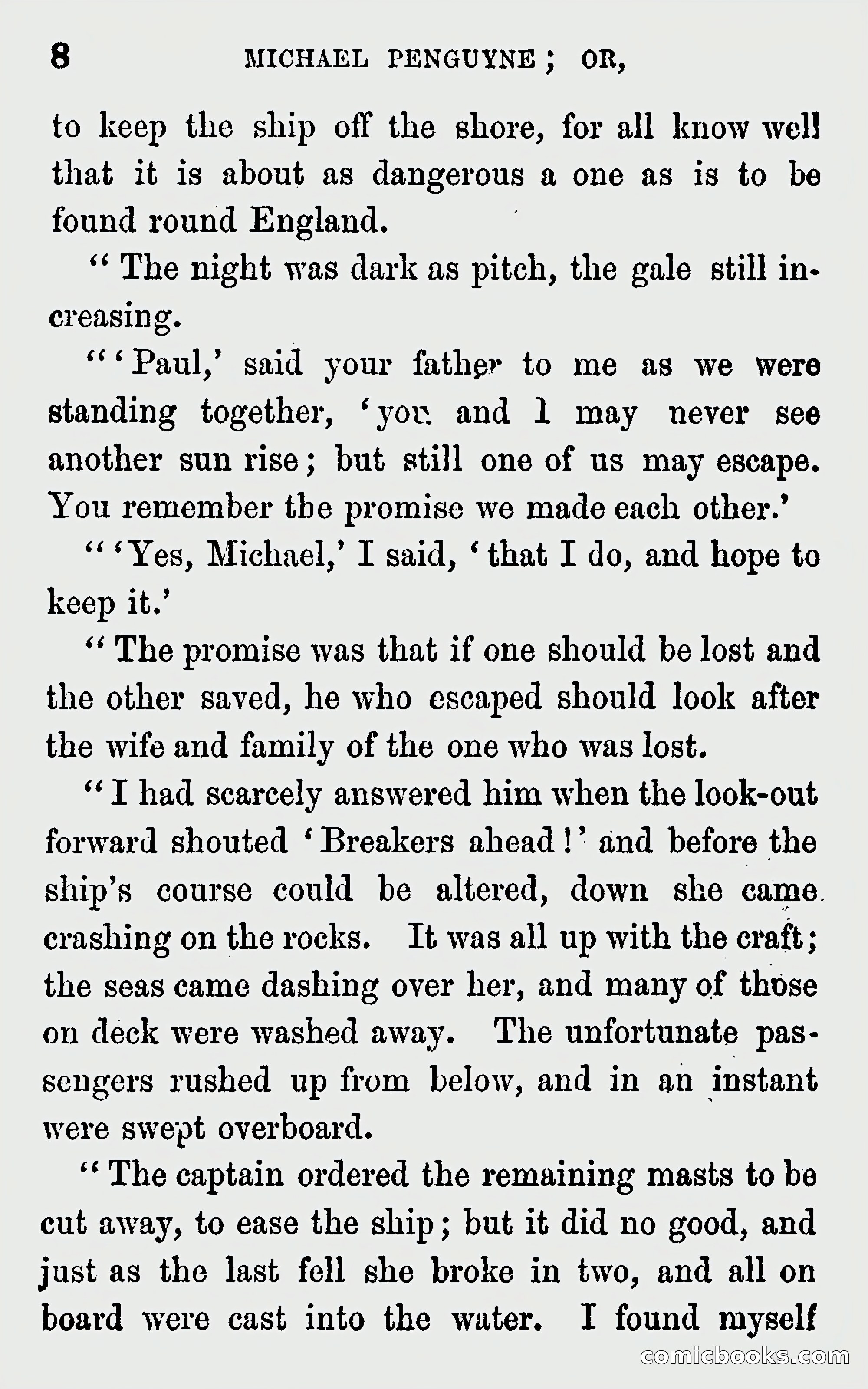 Michael Penguyne; or, Fisher Life on the Cornish Coast — page 10 of 162