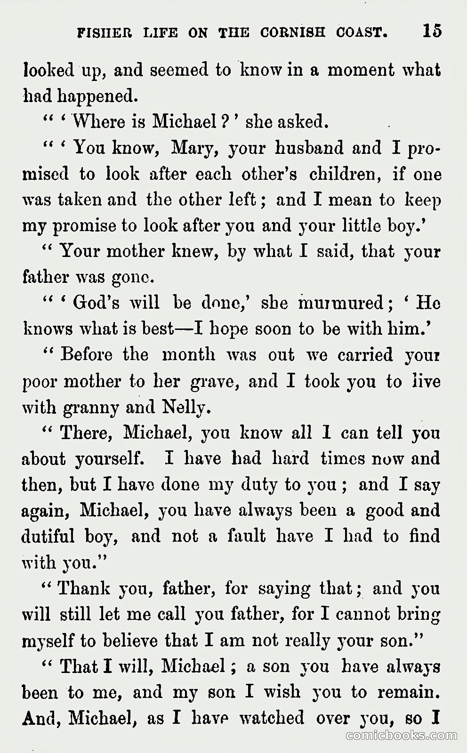 Michael Penguyne; or, Fisher Life on the Cornish Coast — page 17 of 162