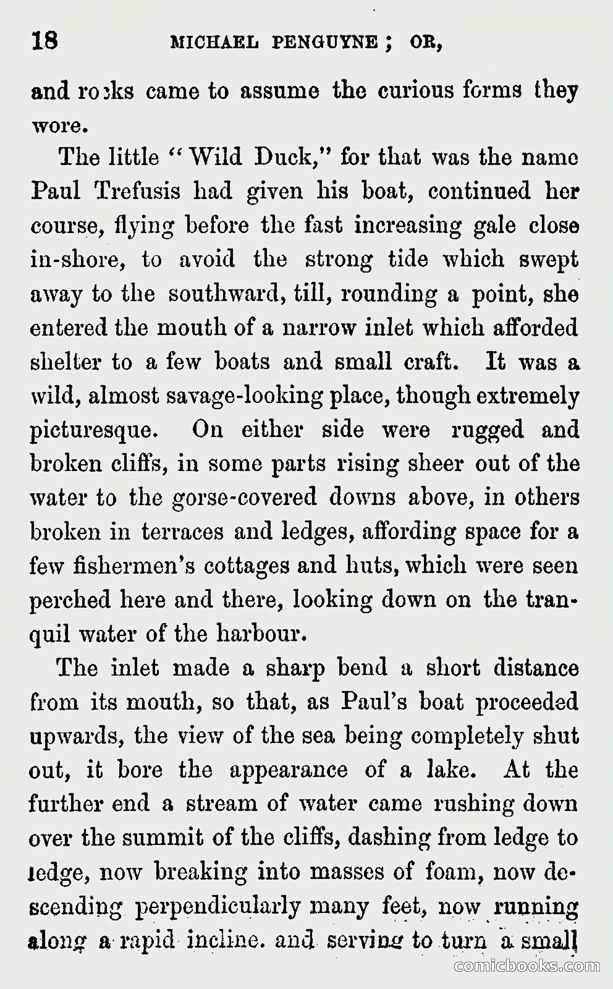 Michael Penguyne; or, Fisher Life on the Cornish Coast — page 20 of 162