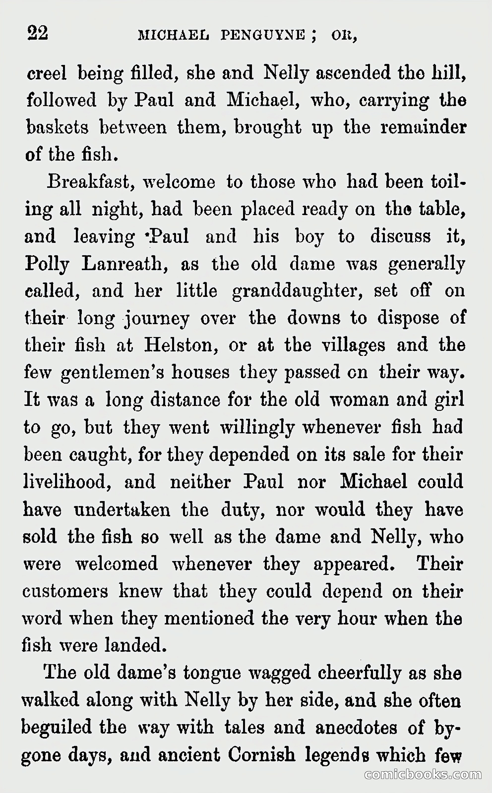 Michael Penguyne; or, Fisher Life on the Cornish Coast — page 24 of 162